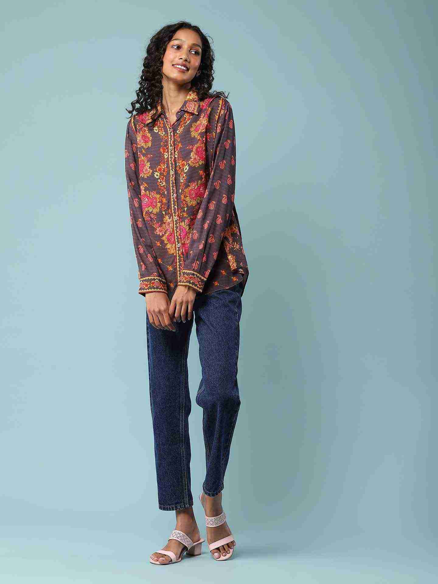 Grey Bagicha Shirt