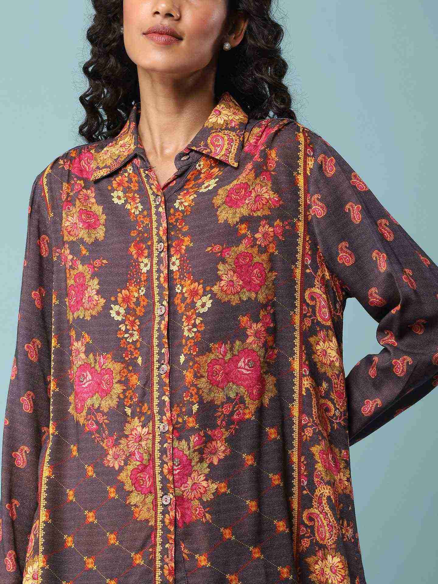 Grey Bagicha Shirt