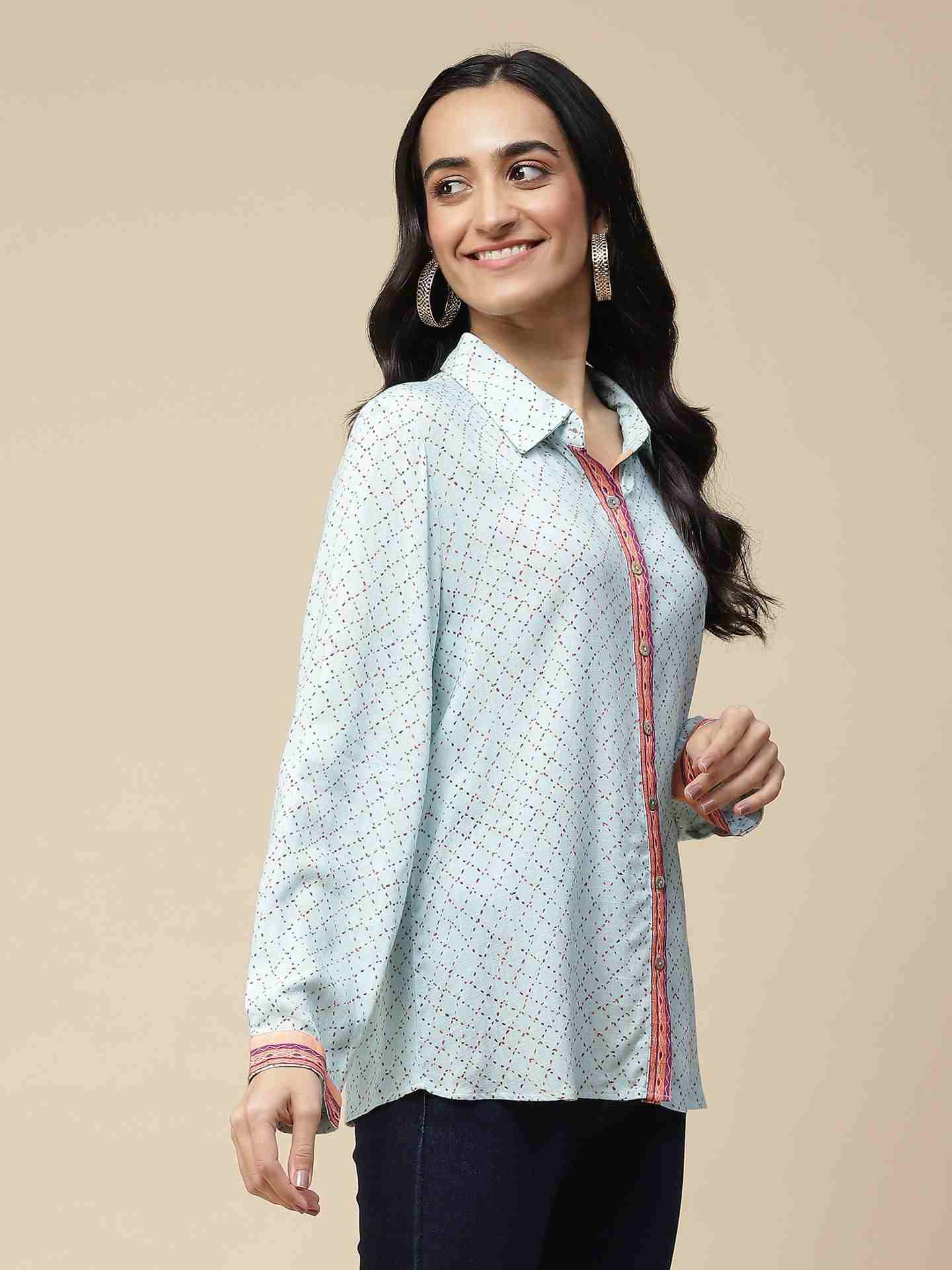 Blue Bridu Shirt