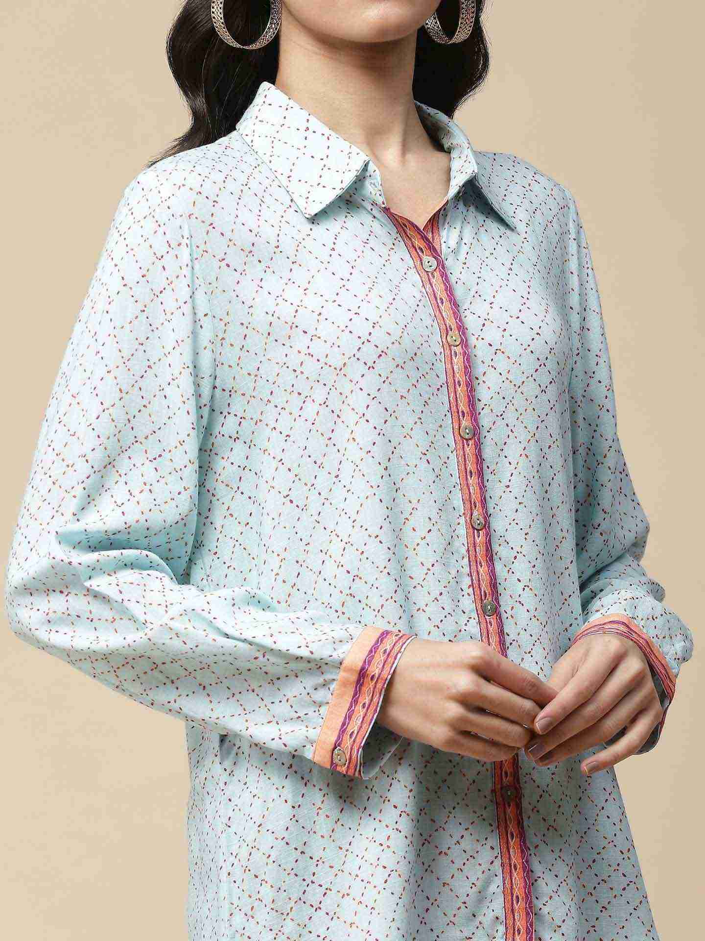 Blue Bridu Shirt