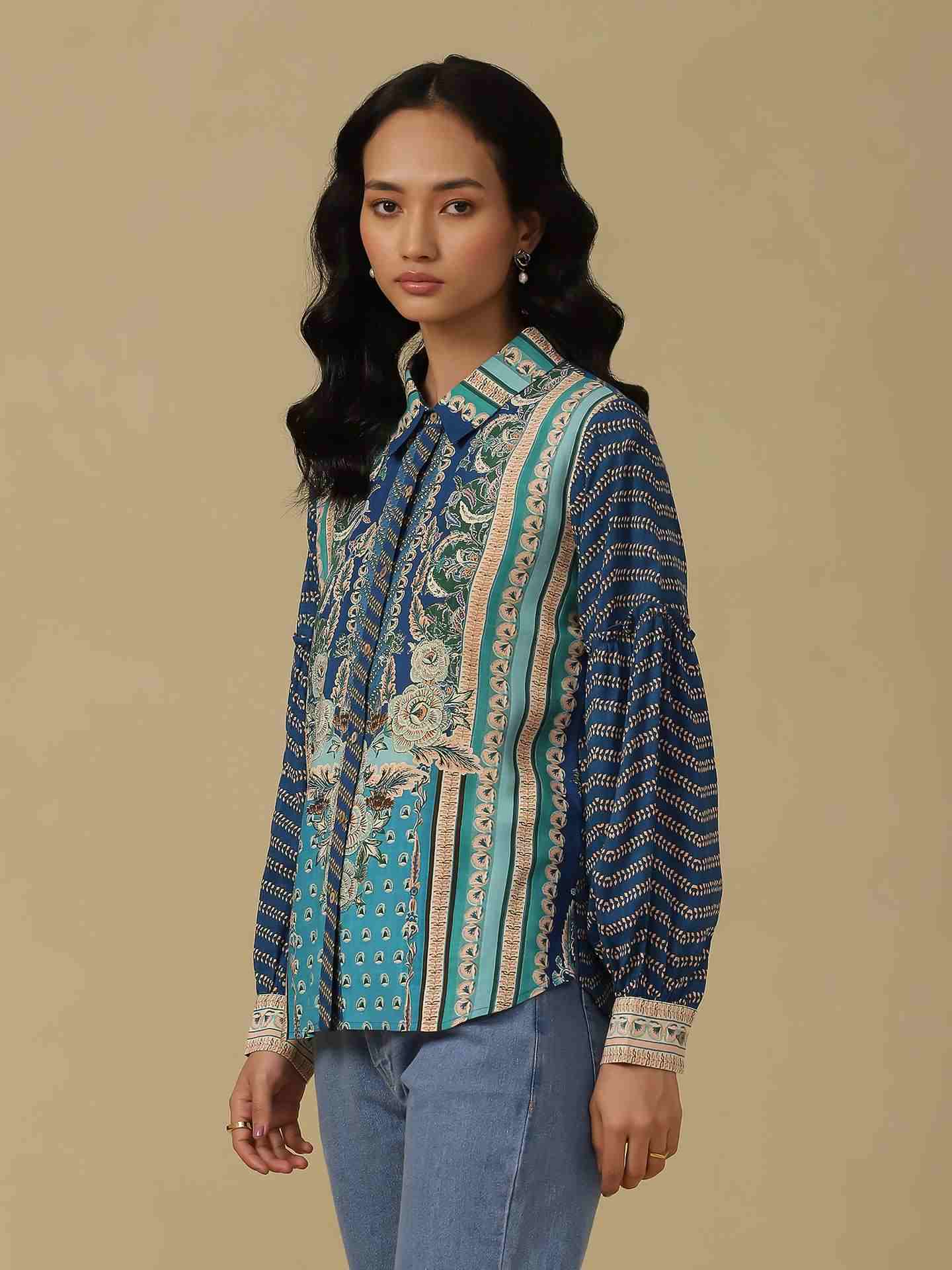 Blue Zunaira Shirt