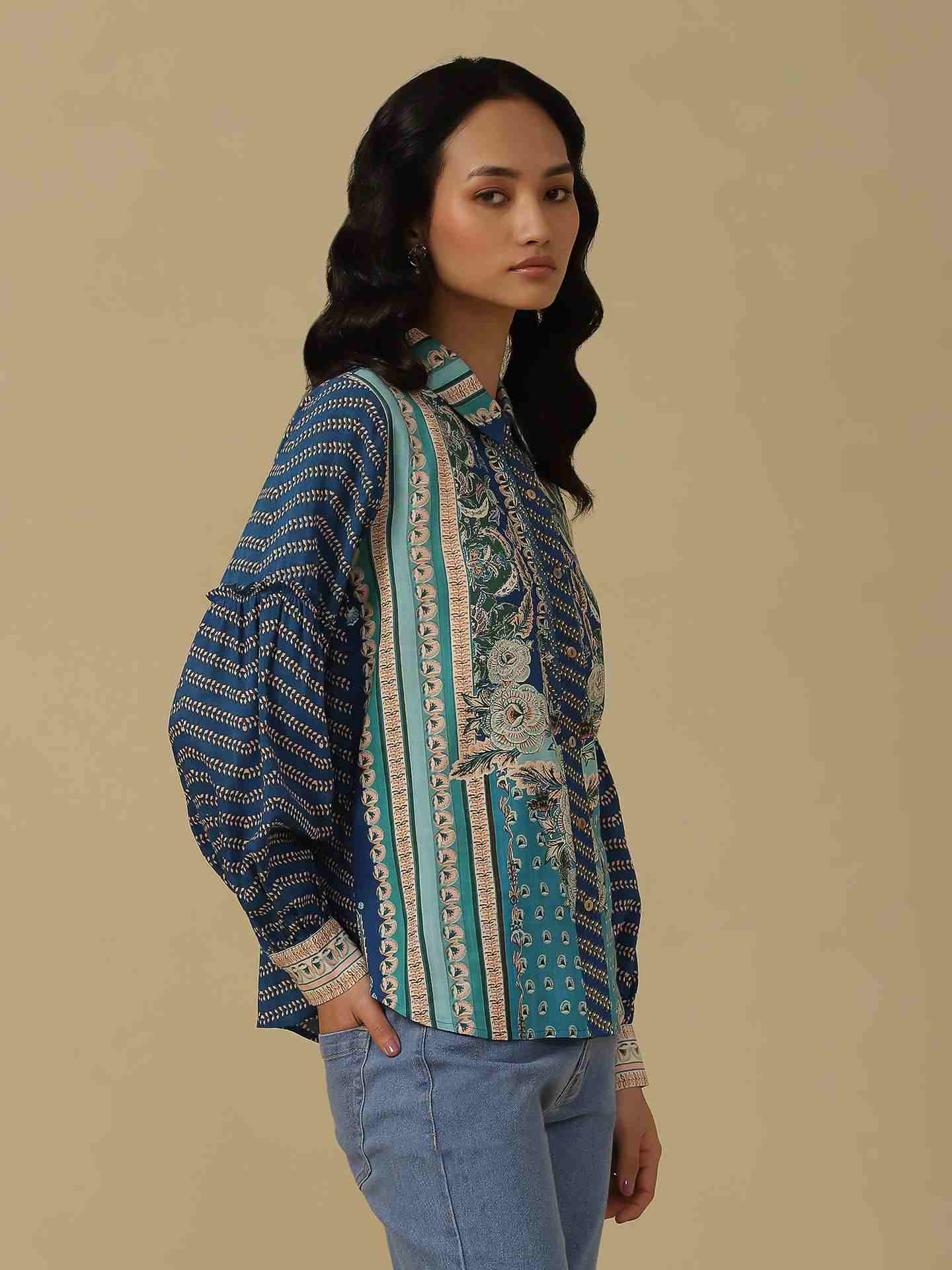 Blue Zunaira Shirt