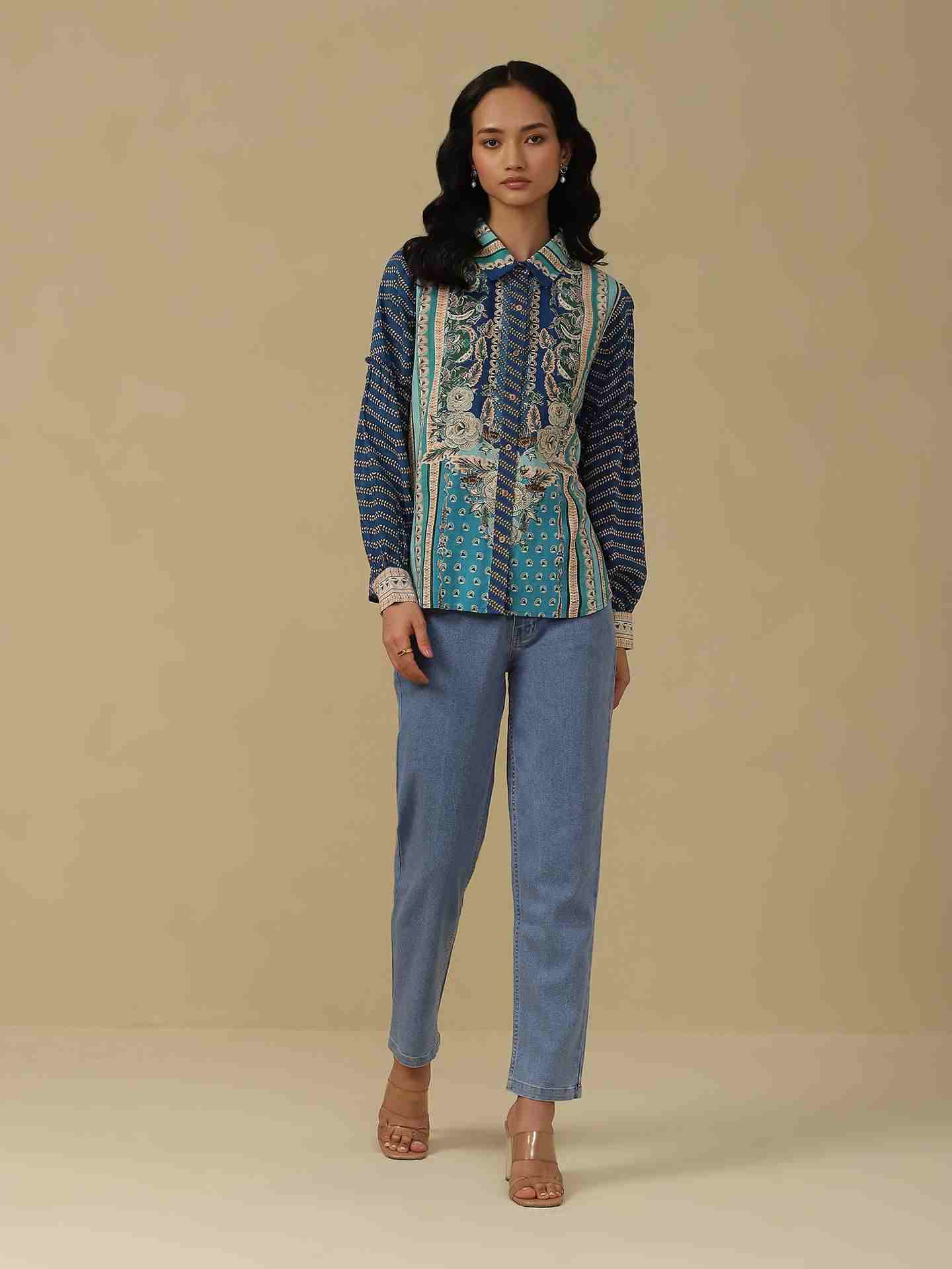 Blue Zunaira Shirt