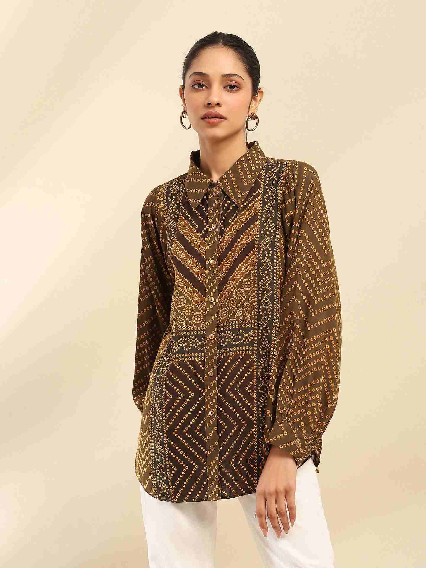 Green Kirti Shirt