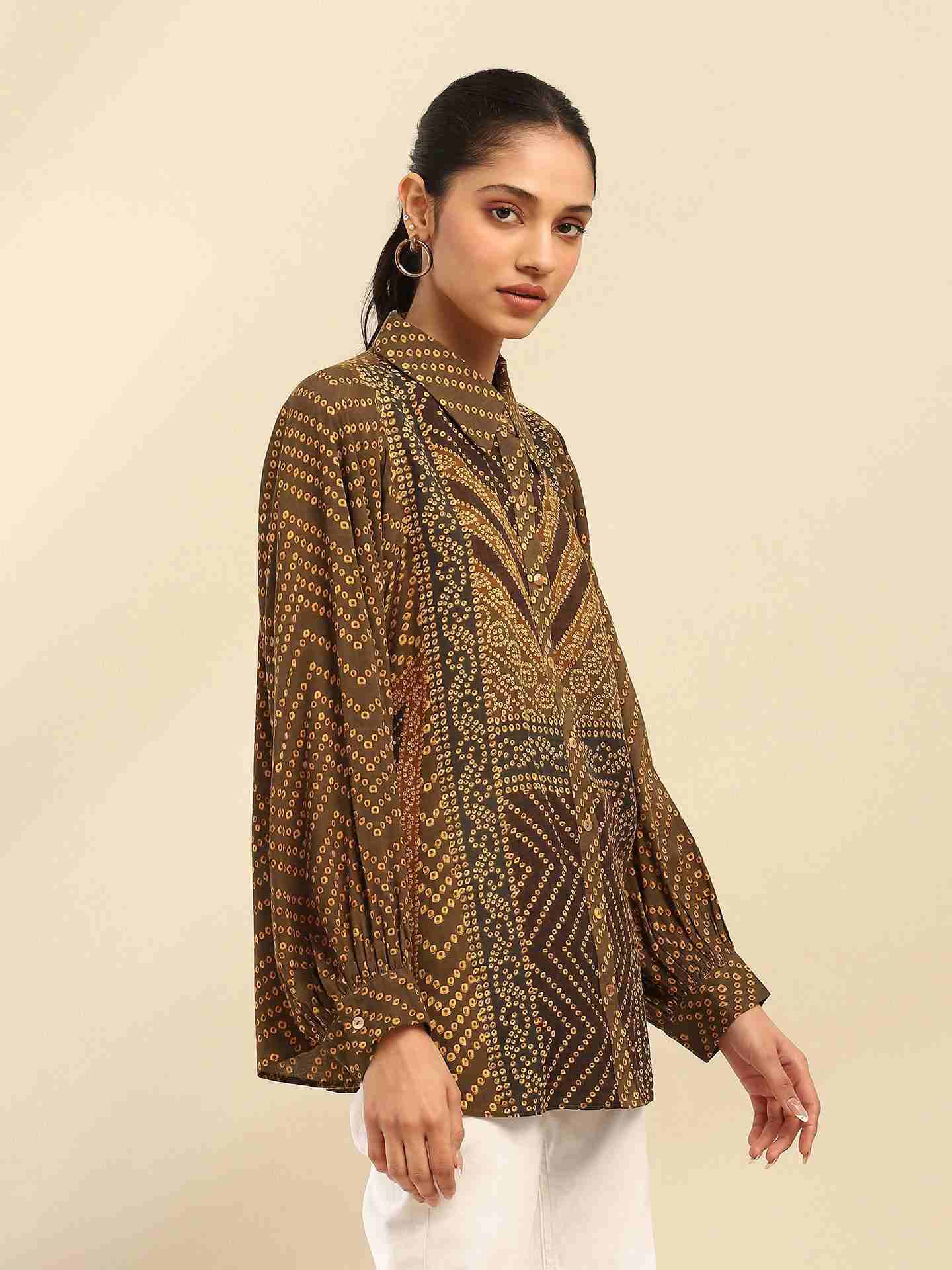 Green Kirti Shirt