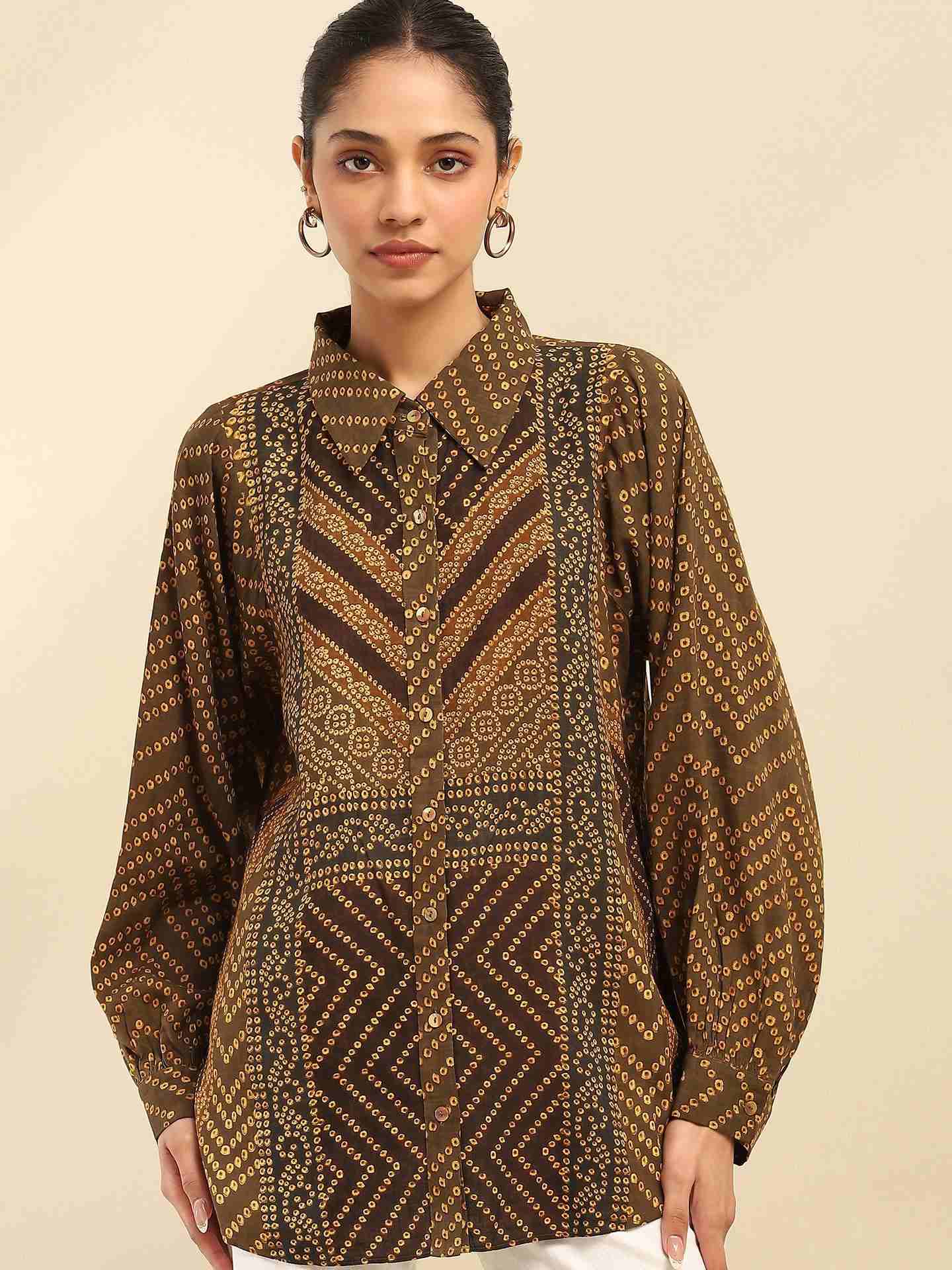 Green Kirti Shirt