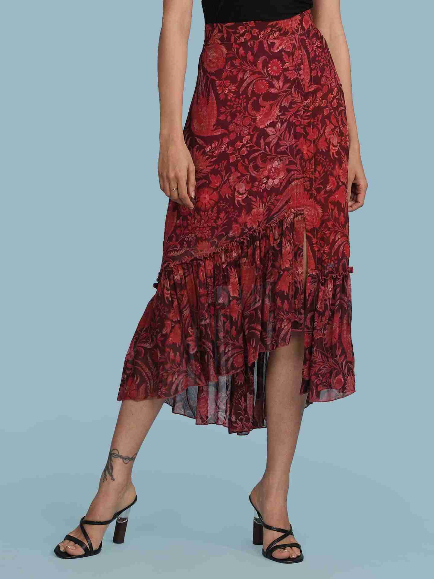 Red Firebird Skirt