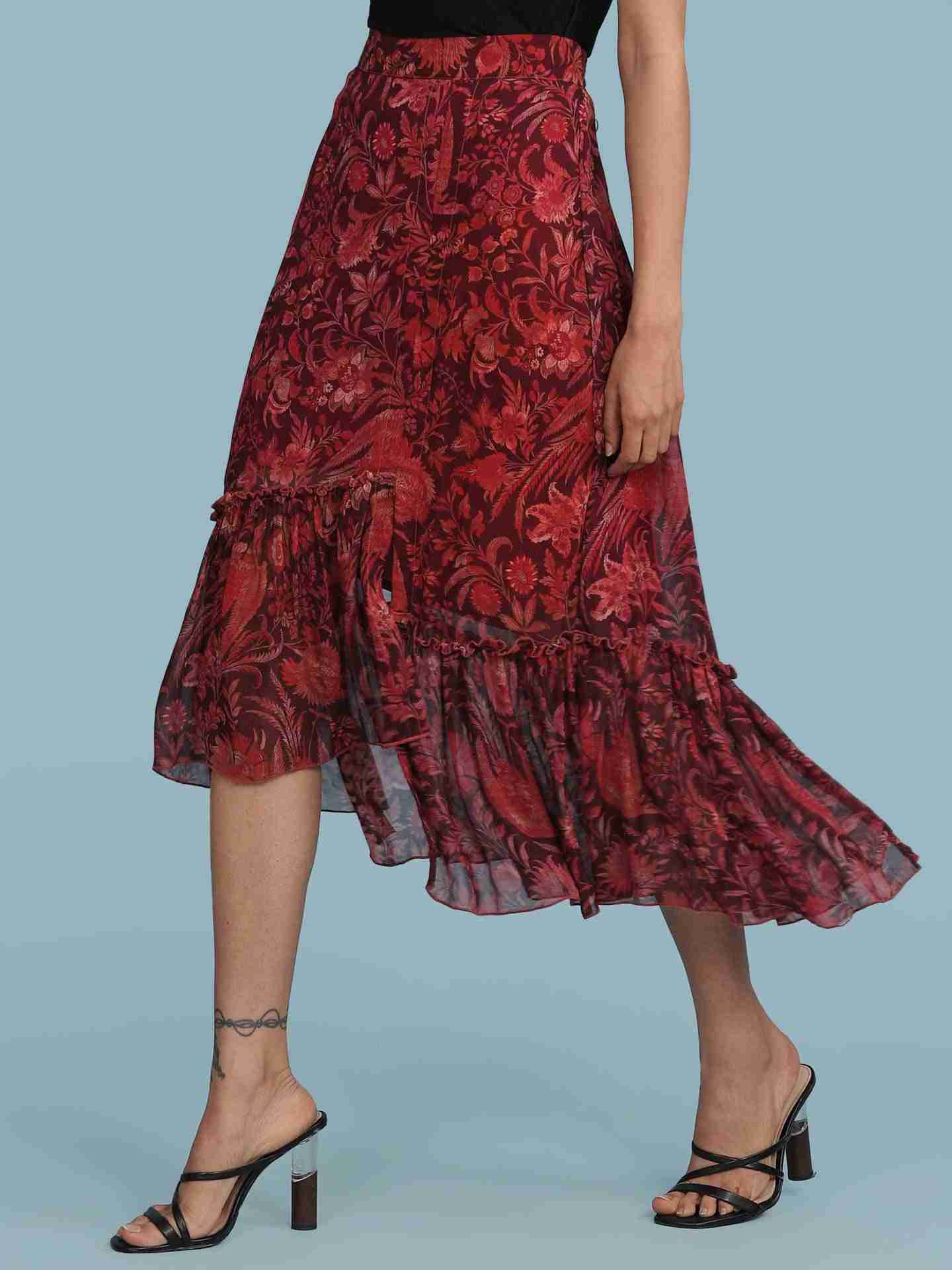 Red Firebird Skirt