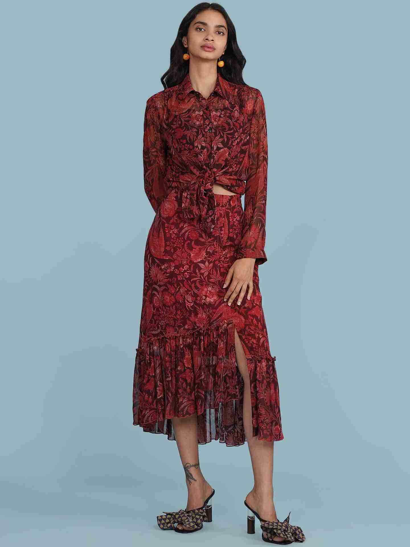 Red Firebird Skirt