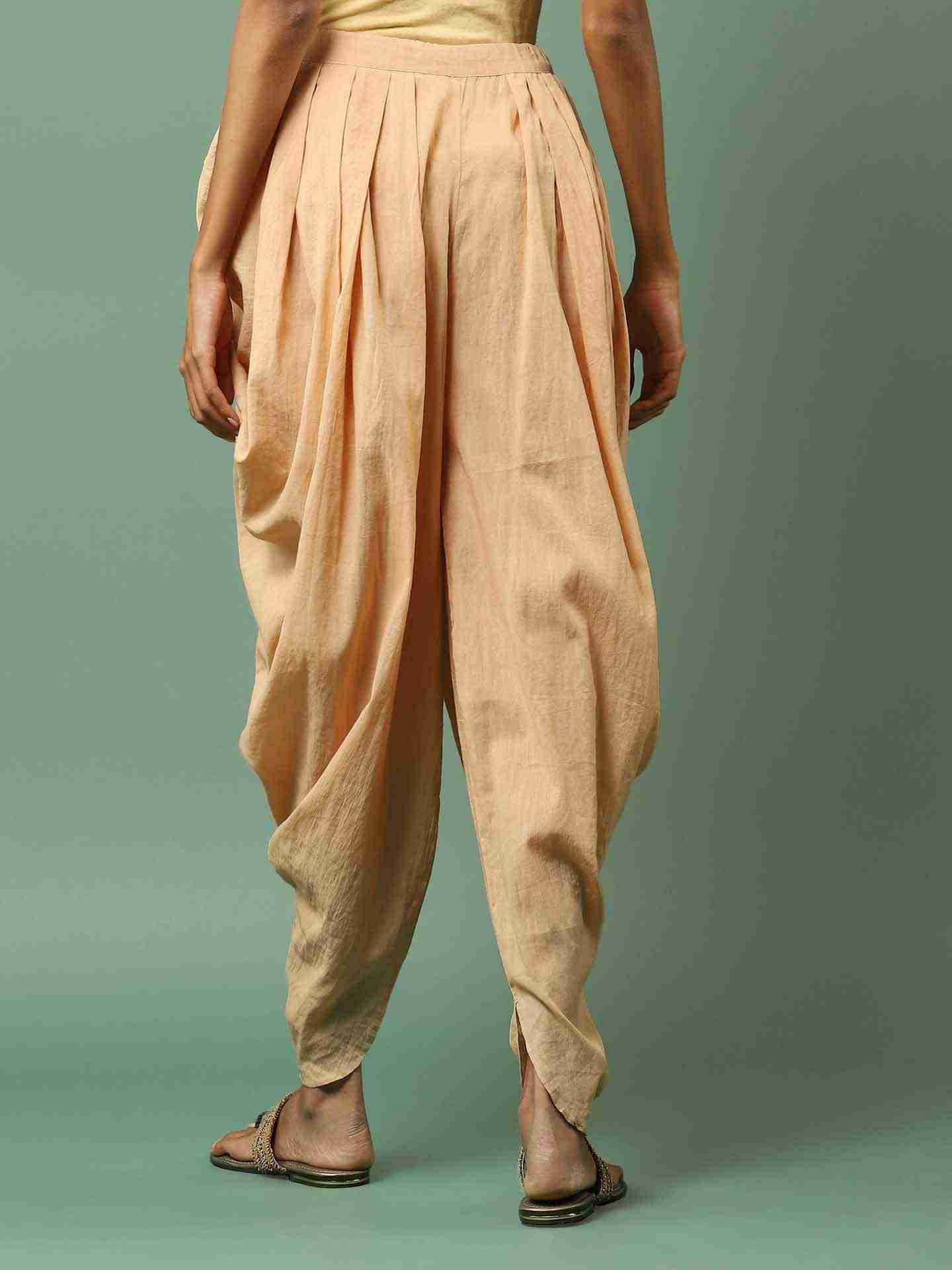 Beige Bottoms Trousers