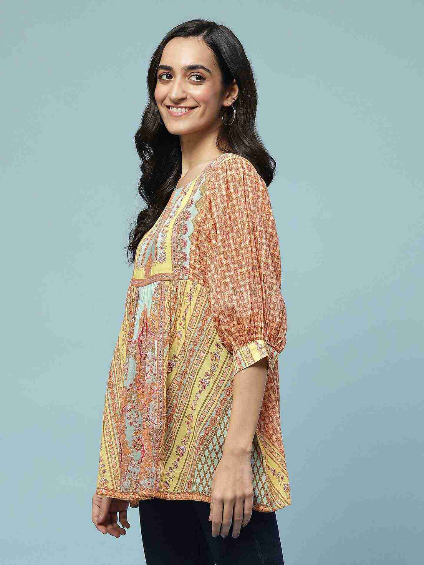 Turq Viti Tiered Top