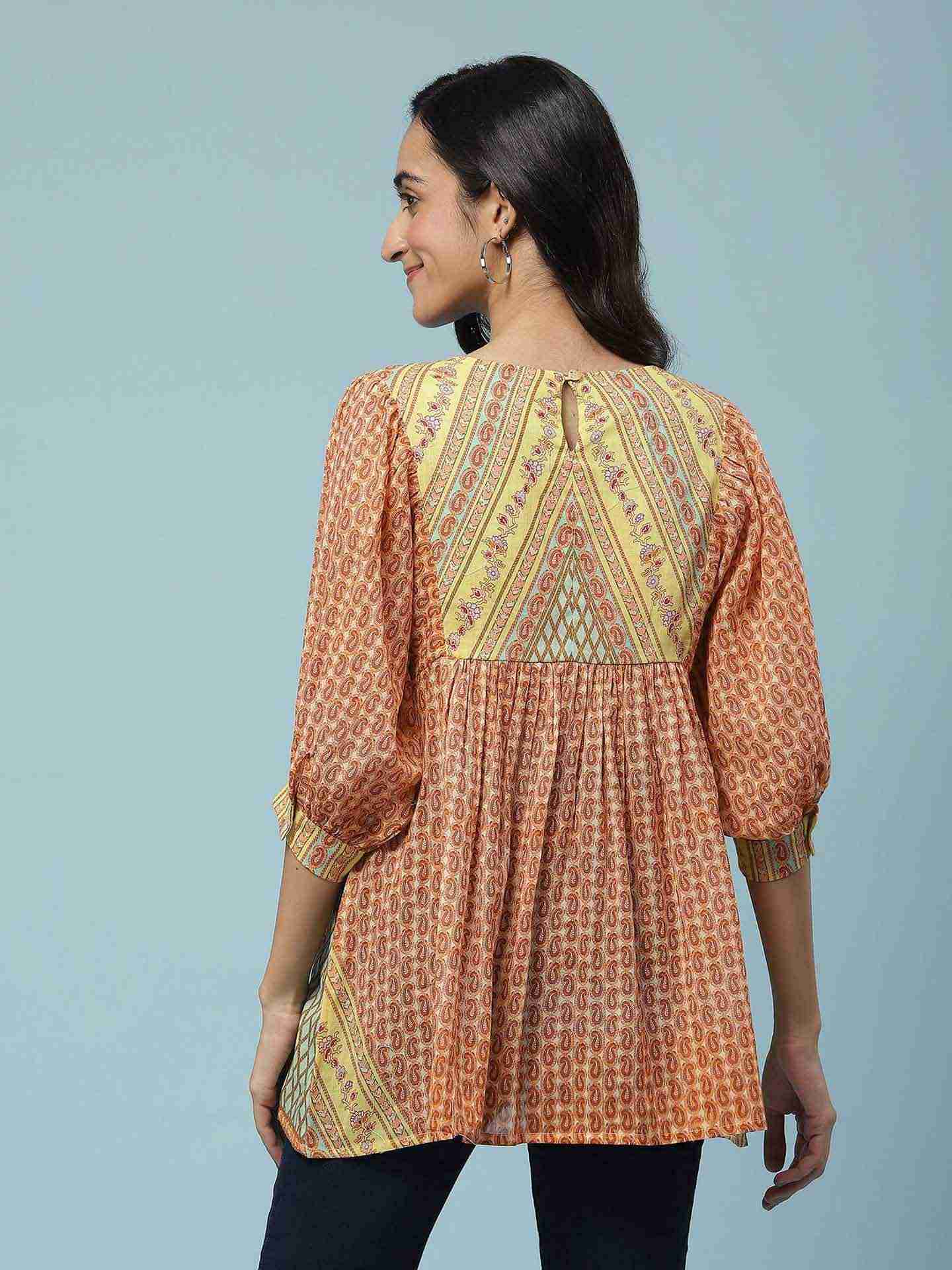 Turq Viti Tiered Top