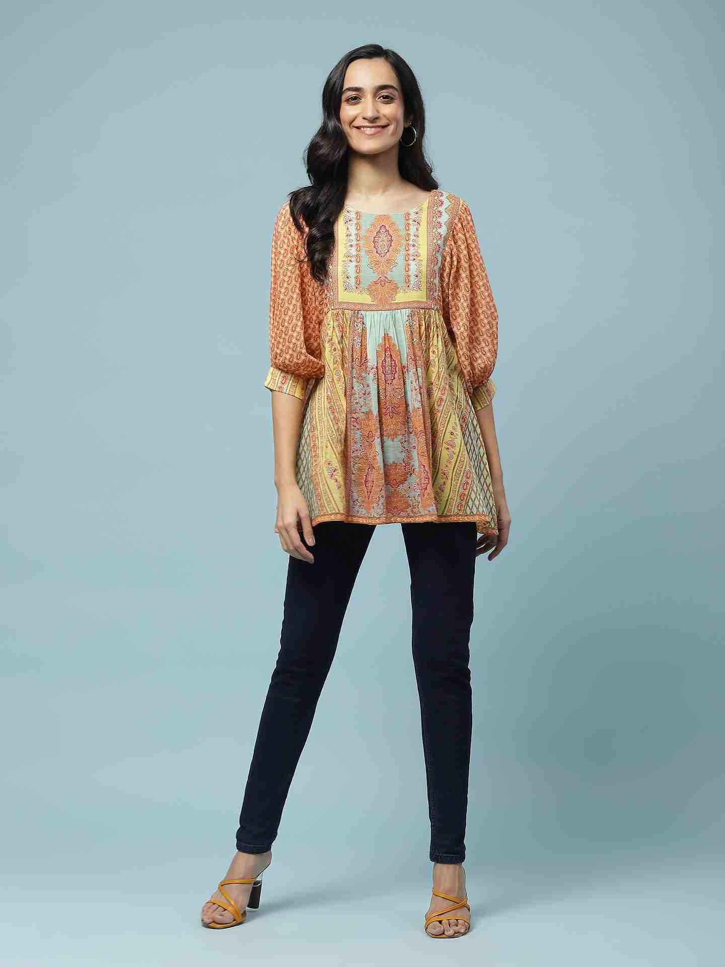 Turq Viti Tiered Top