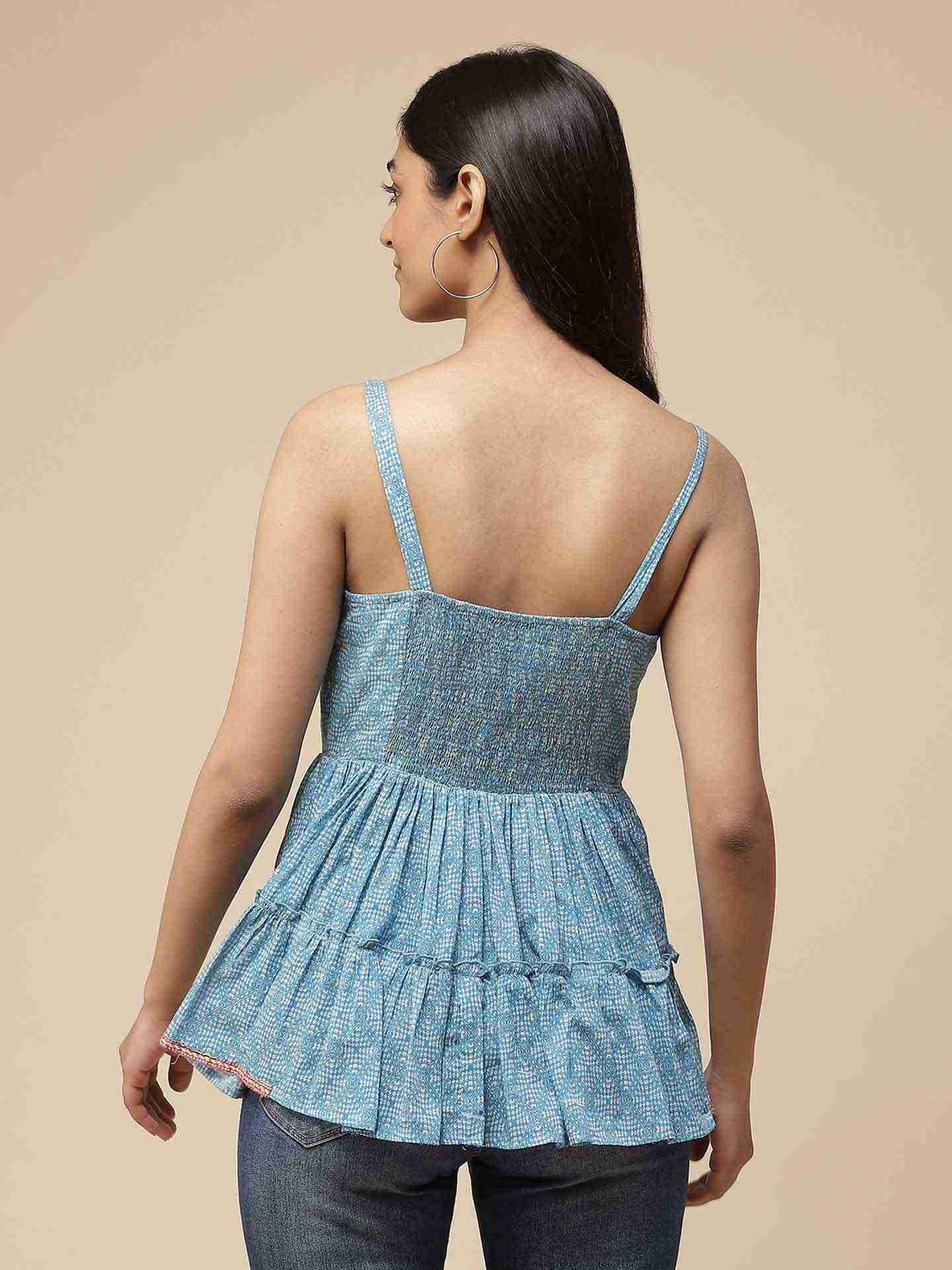 Turq Ellen Top