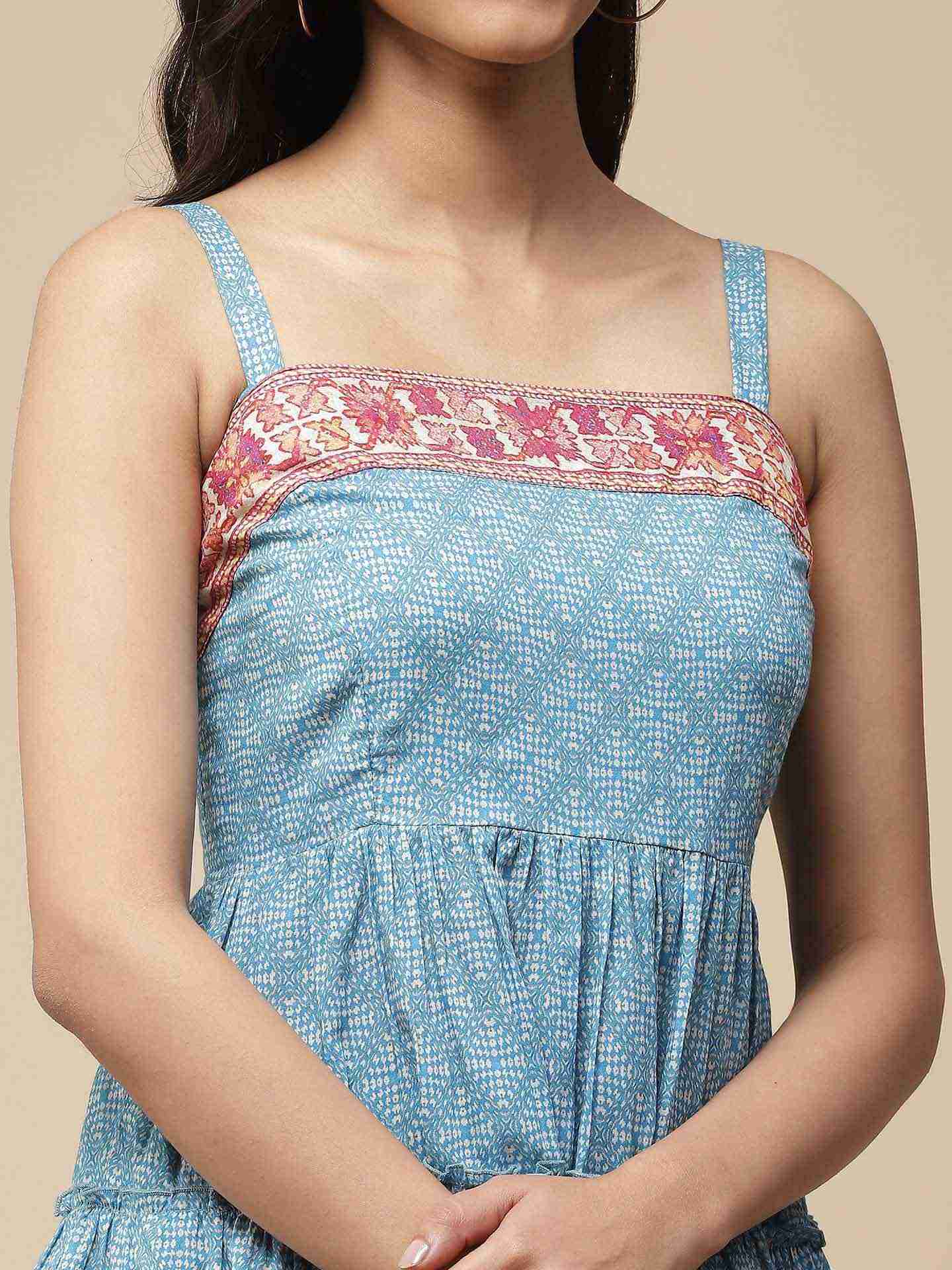 Turq Ellen Top