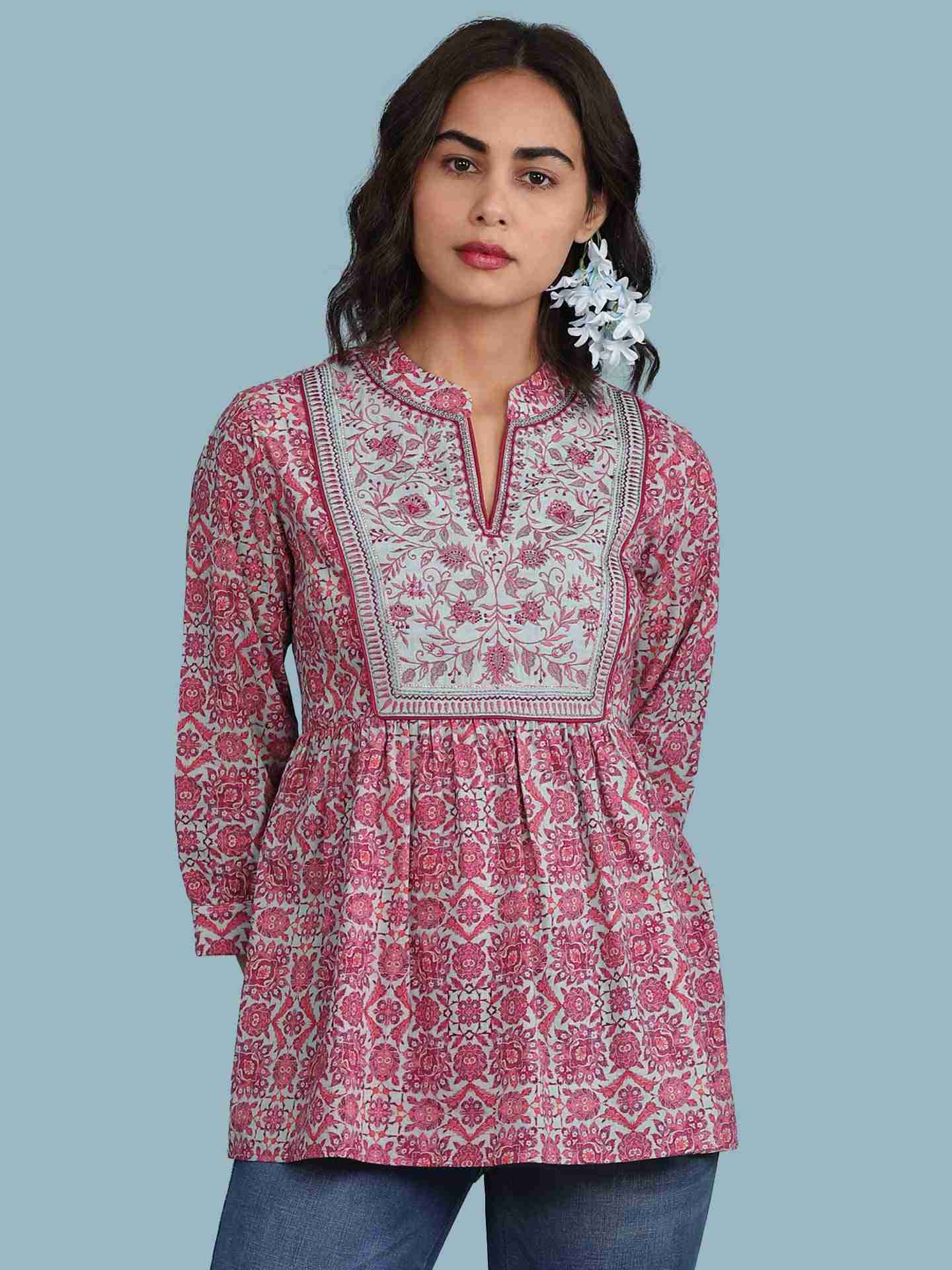 Purple Vanisha Kurti