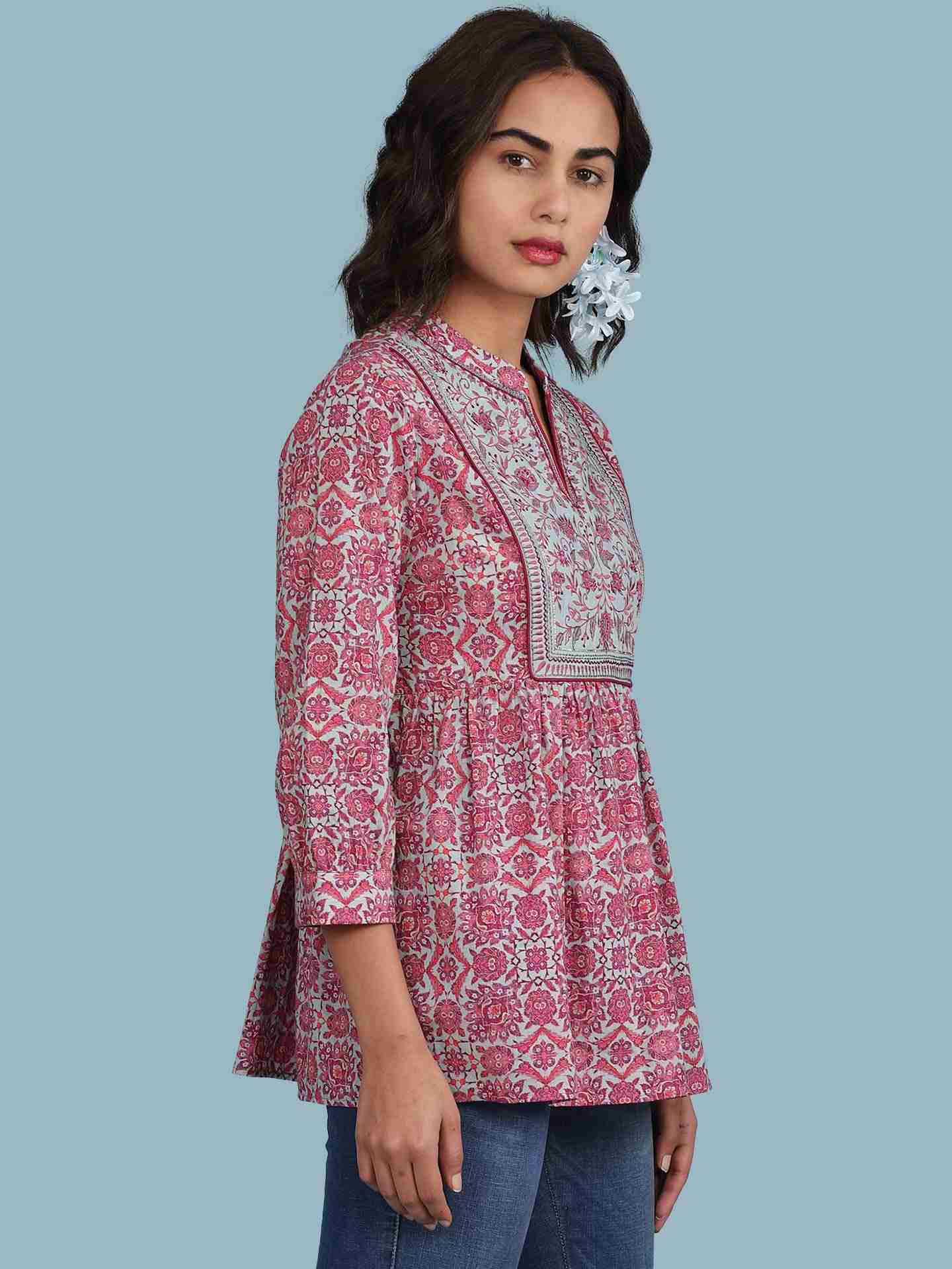 Purple Vanisha Kurti