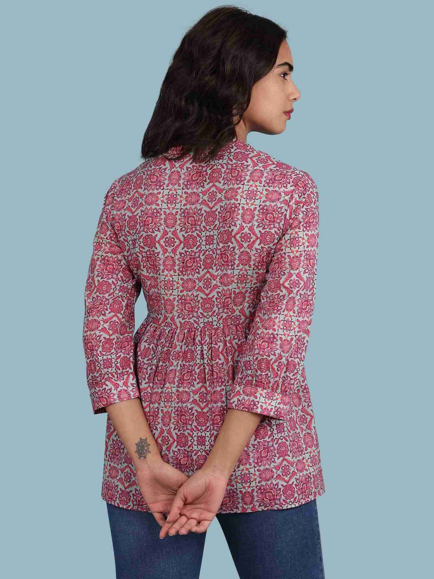 Purple Vanisha Kurti