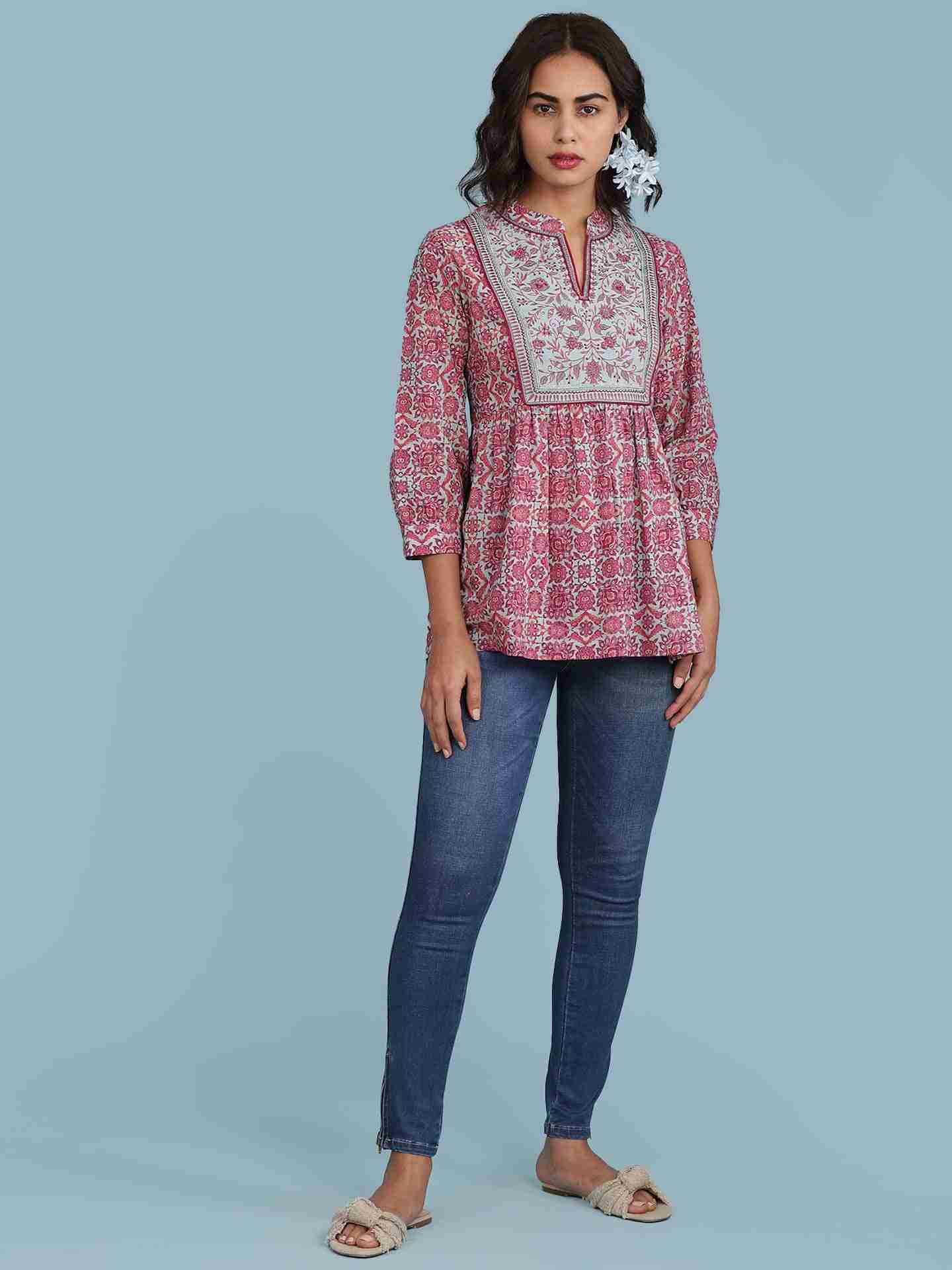 Purple Vanisha Kurti