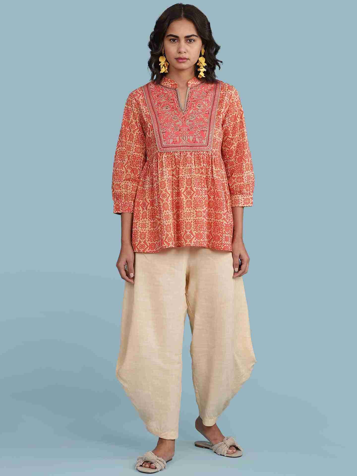 Red Vanisha Kurti