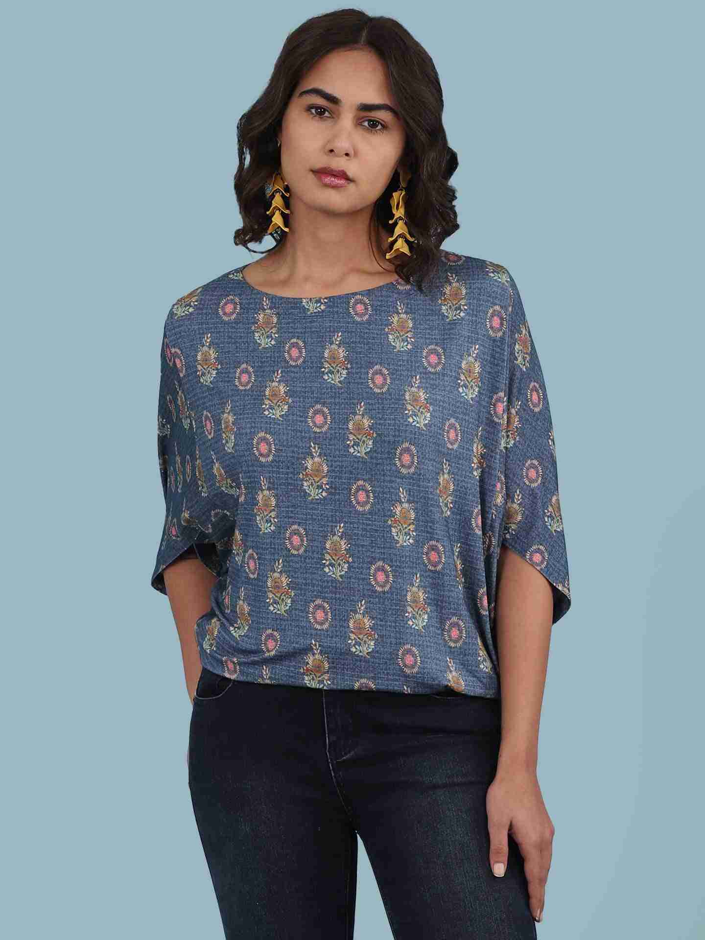 Blue Mallow Top