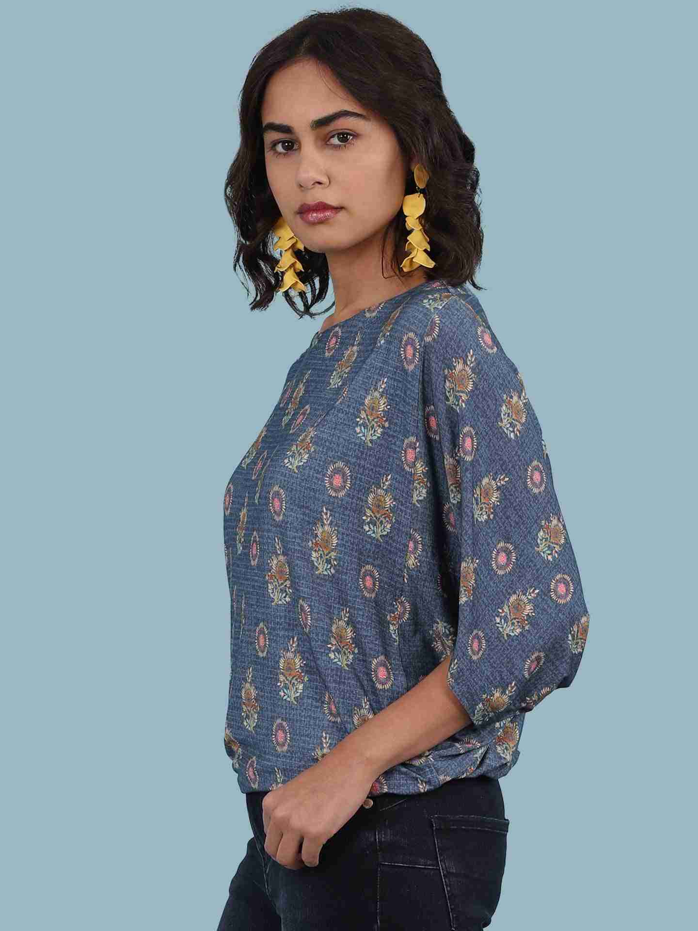 Blue Mallow Top