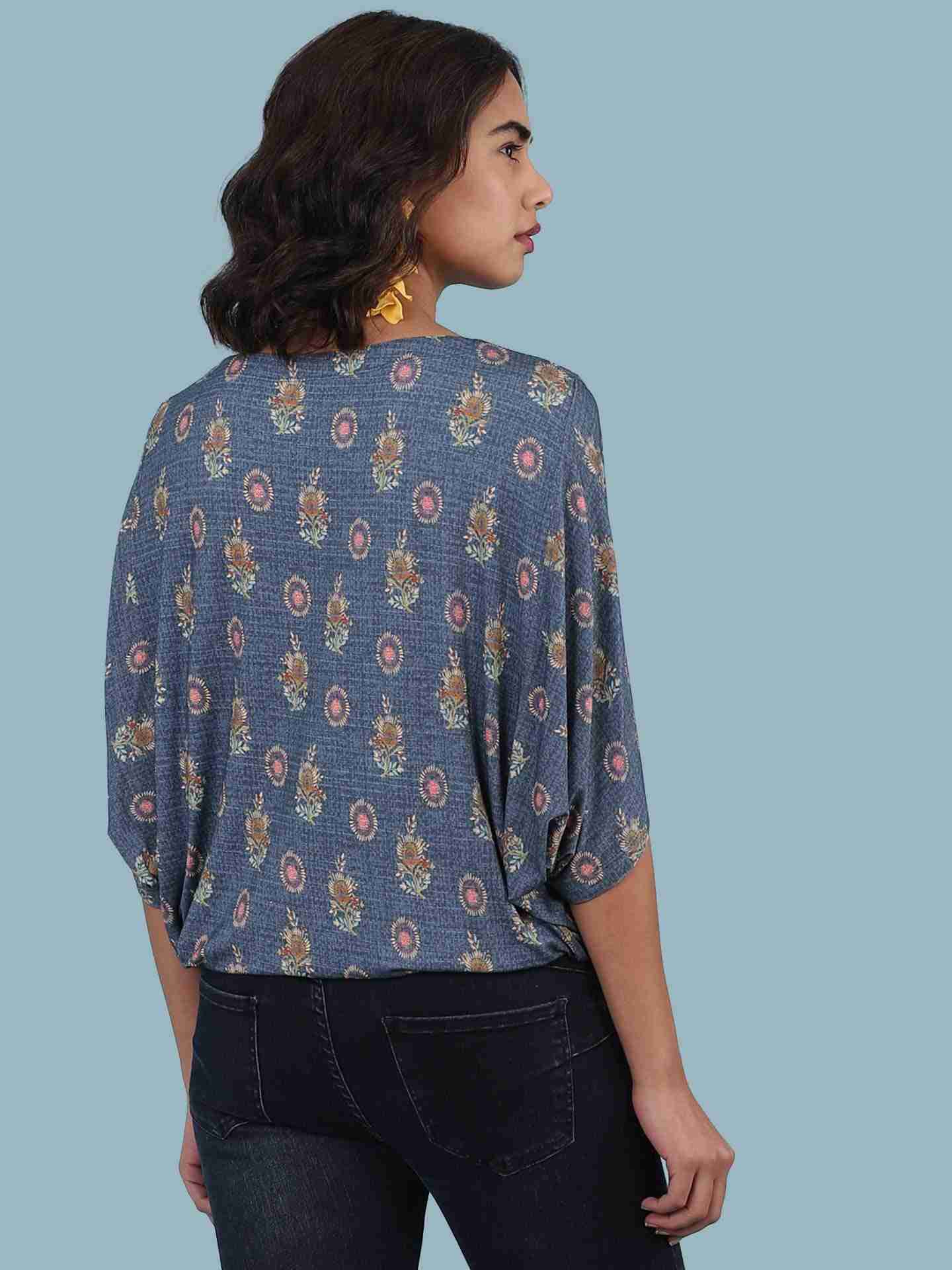 Blue Mallow Top