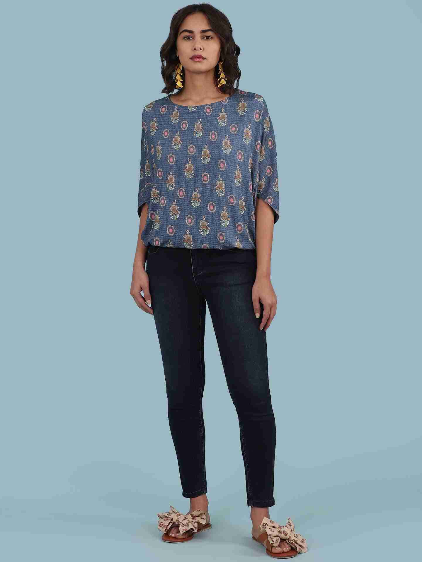 Blue Mallow Top