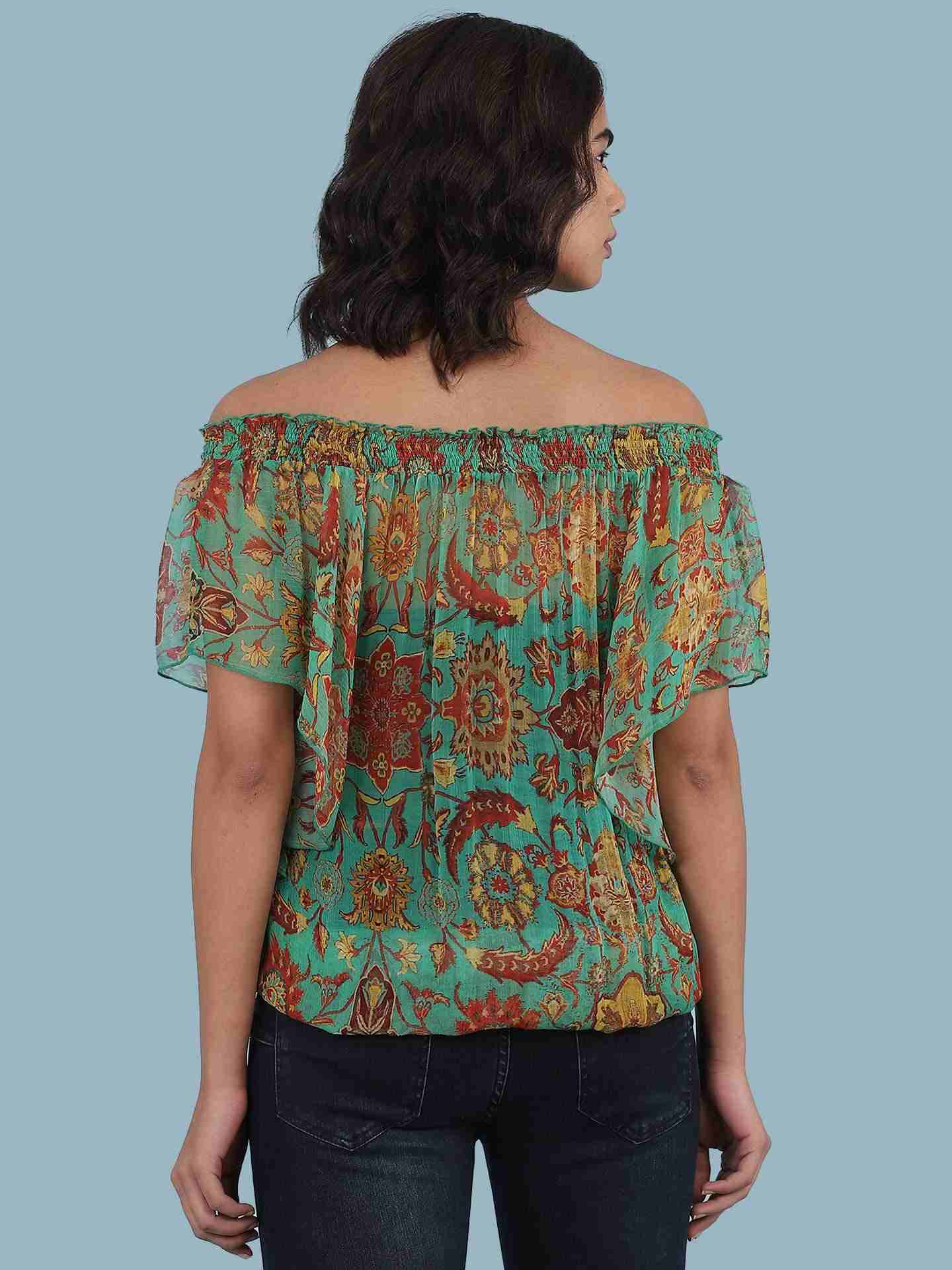 Green Akbar Top