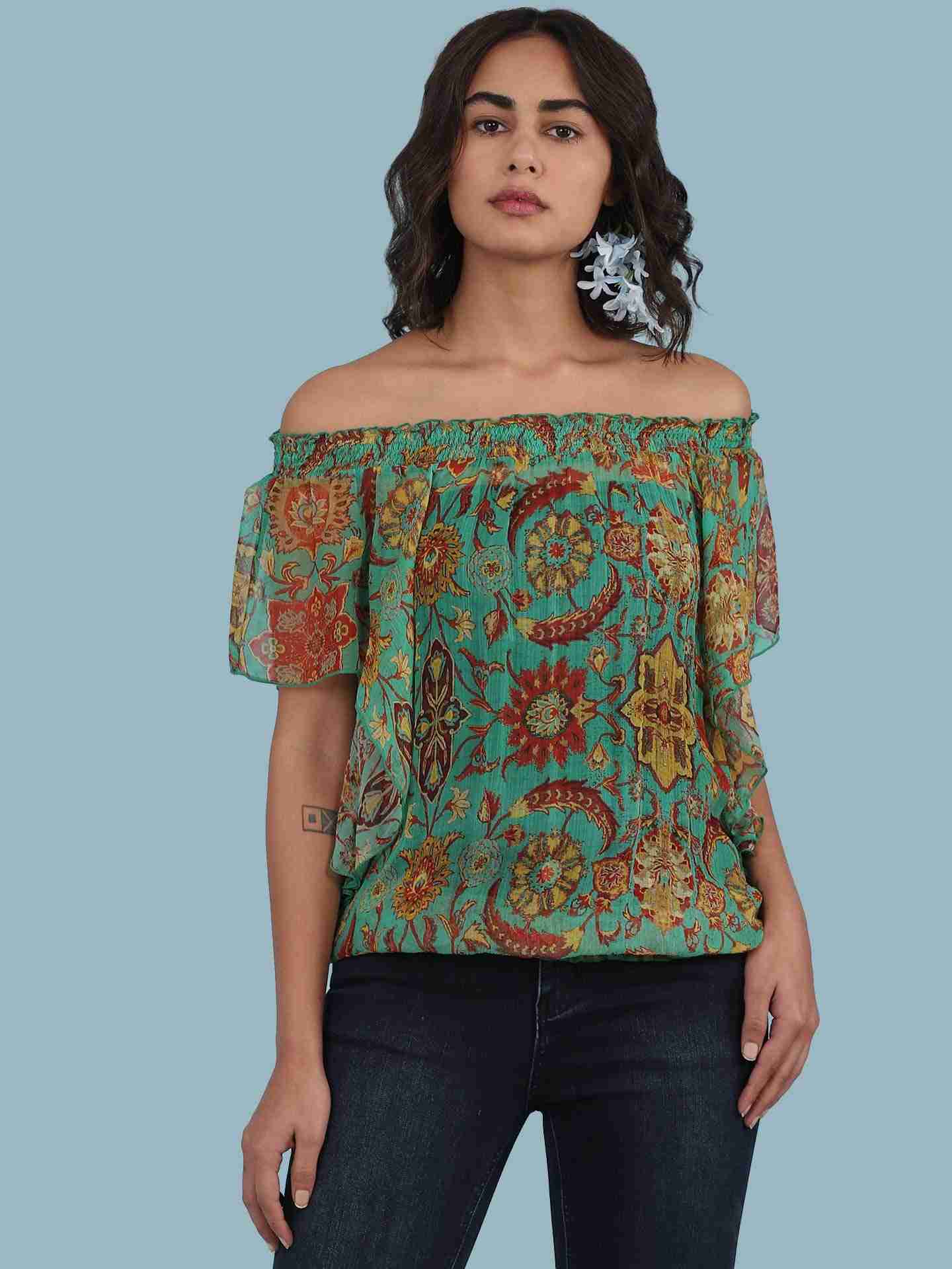 Green Akbar Top