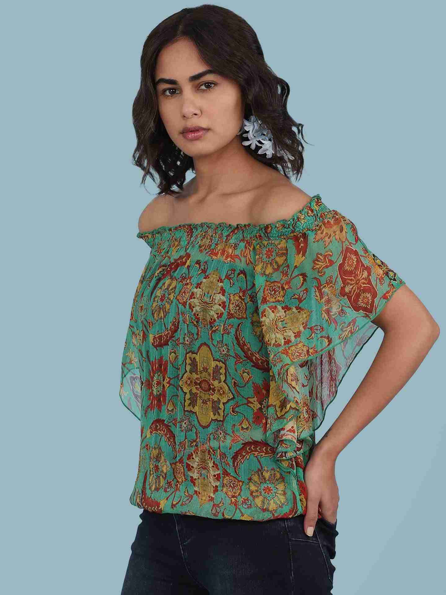 Green Akbar Top