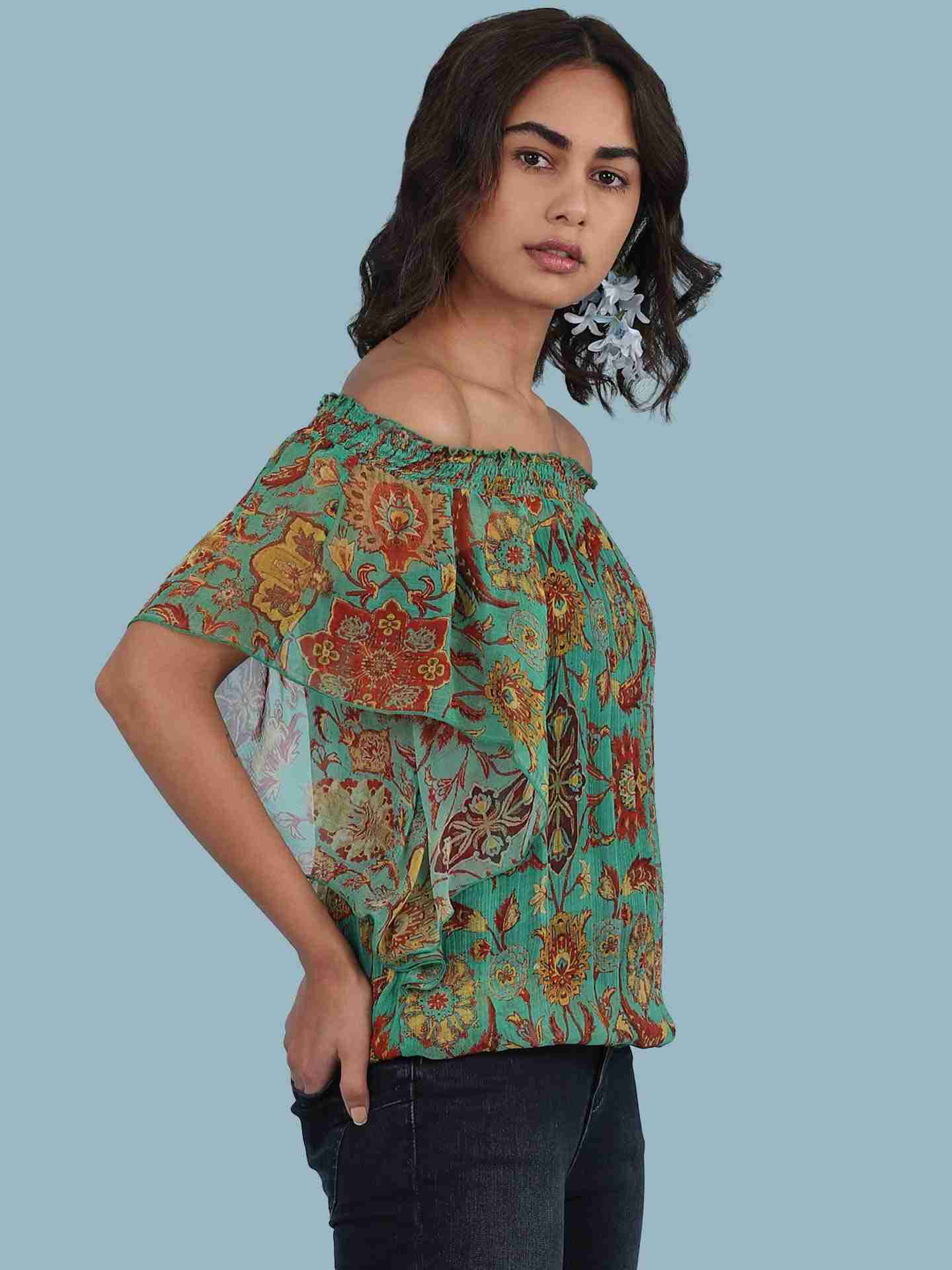 Green Akbar Top