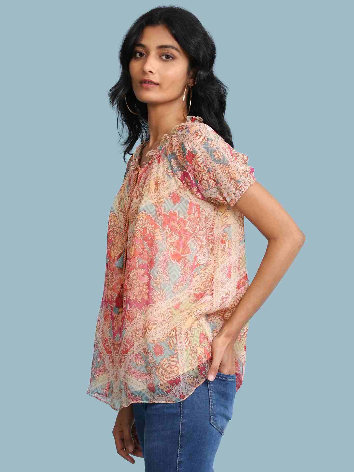 Pink Indra Top