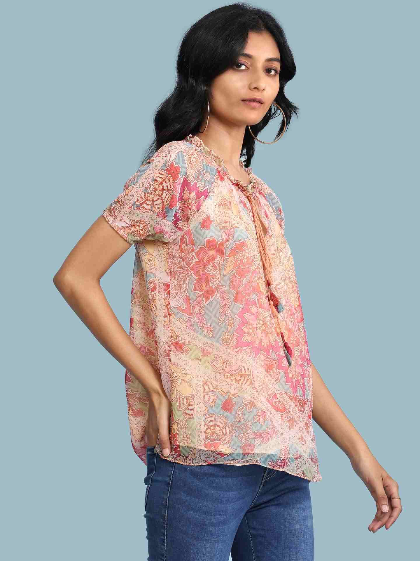 Pink Indra Top