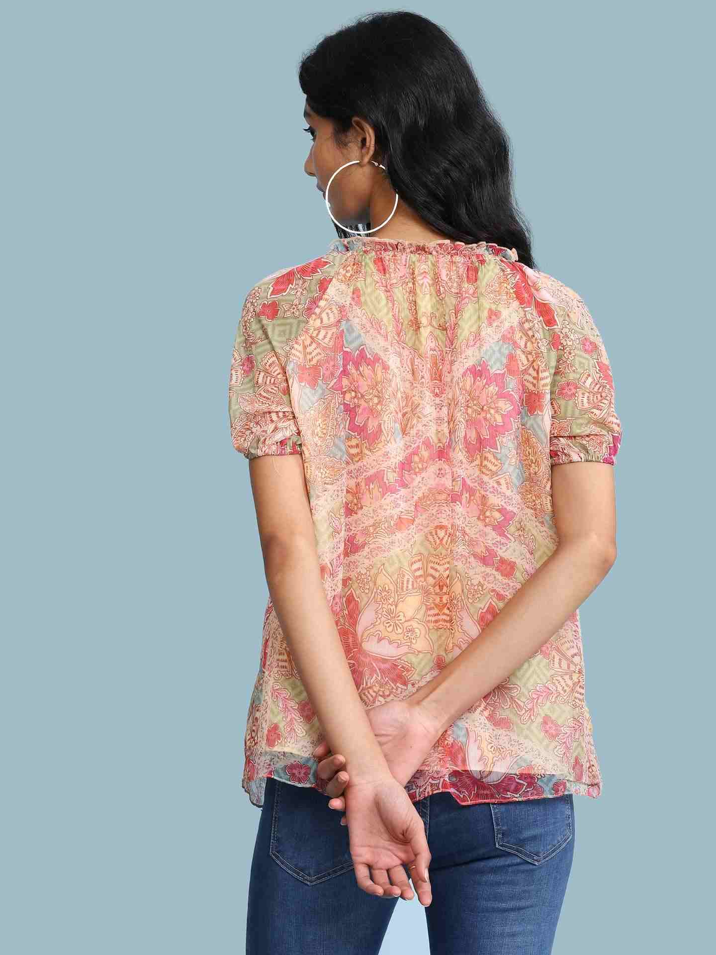 Pink Indra Top