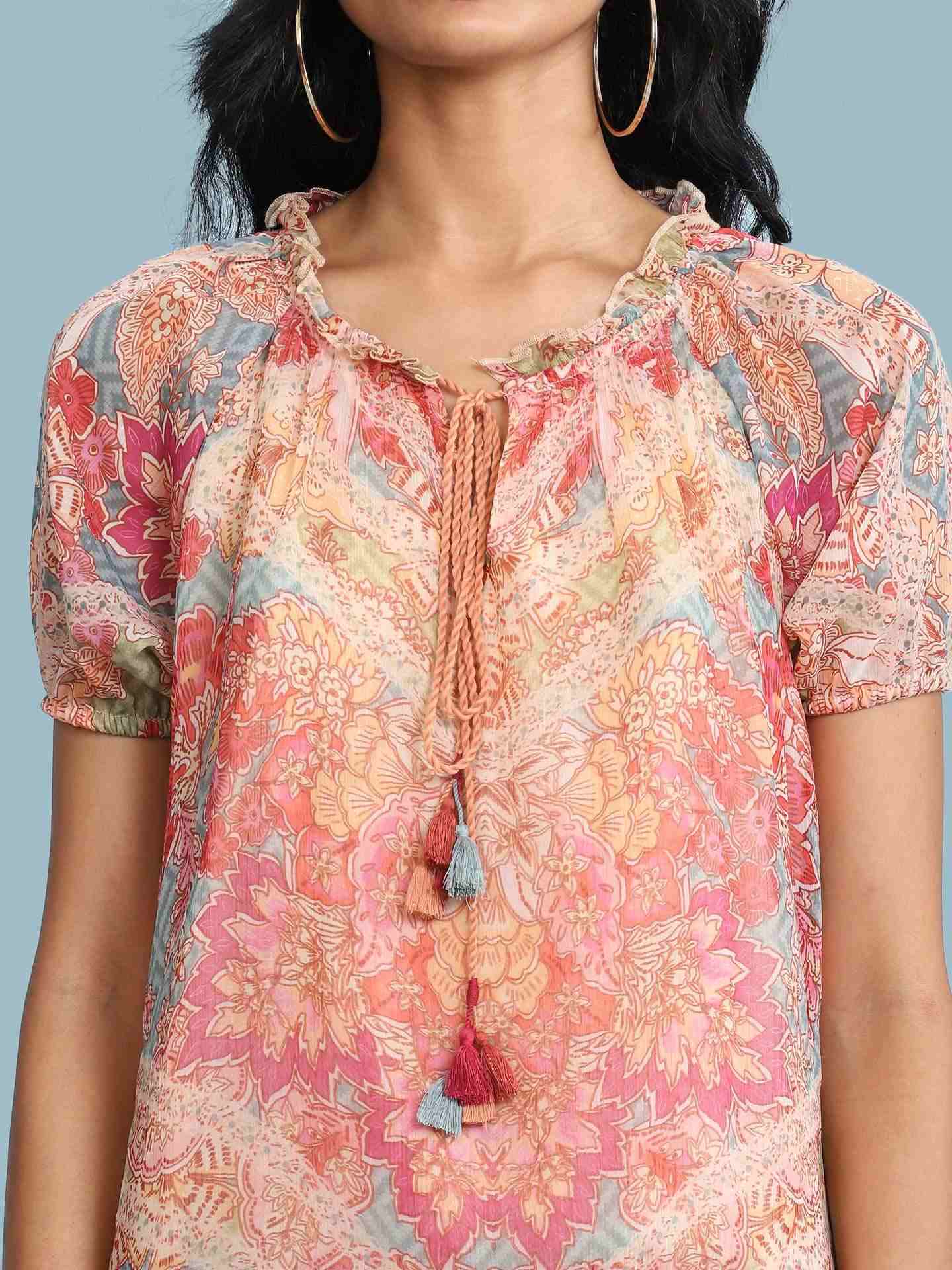 Pink Indra Top