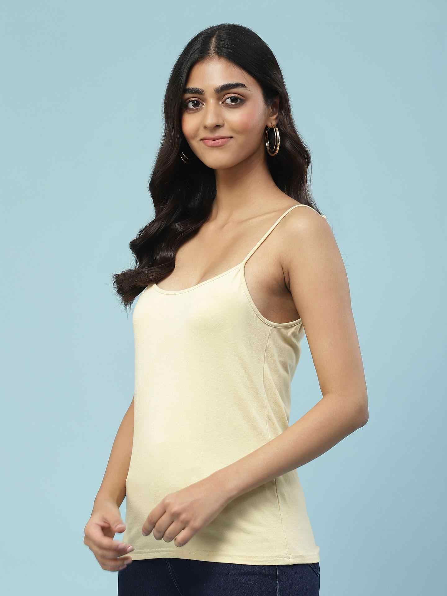 Beige Neeyati Button-Down Top