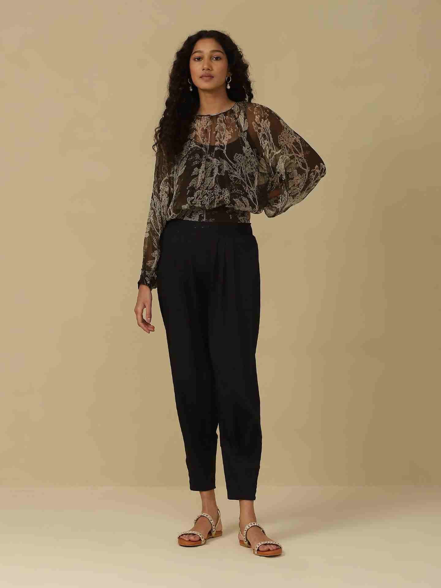 Olive Azami Top