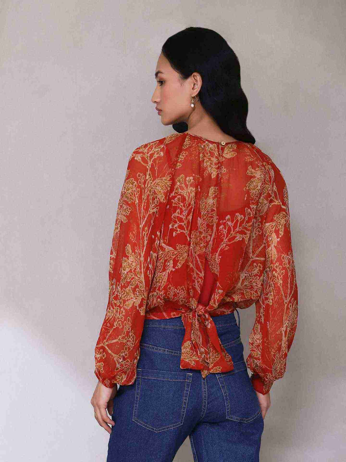 Red Azami Top