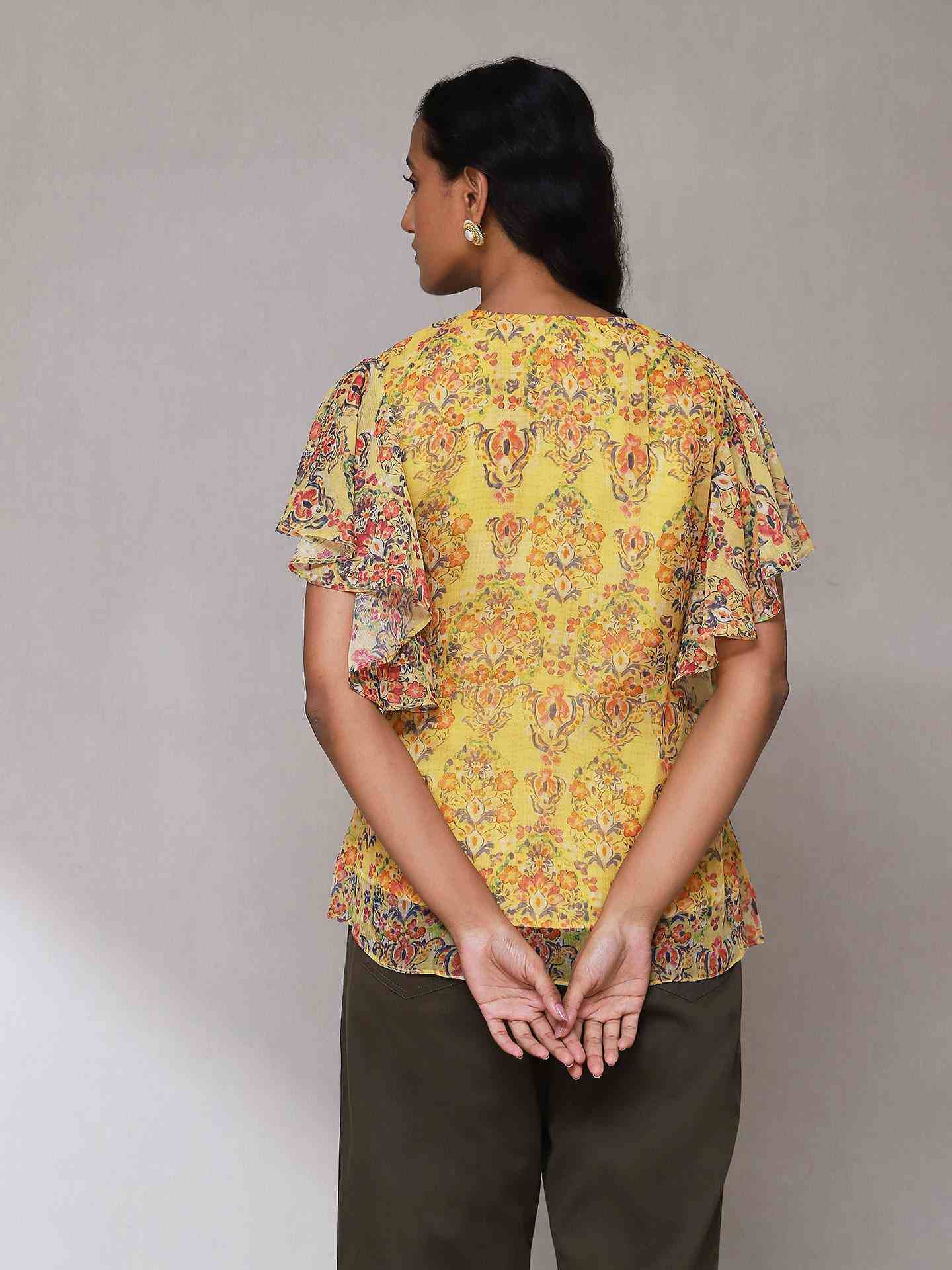 Yellow Hazelle Top