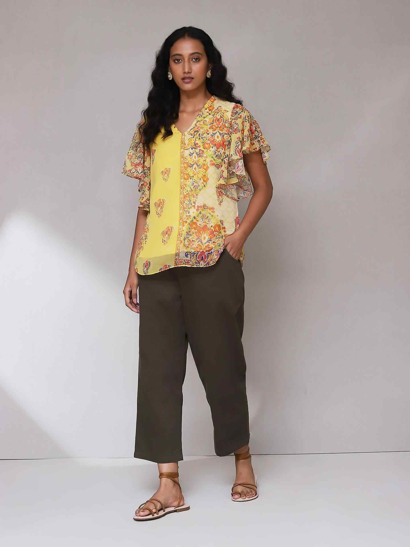 Yellow Hazelle Top