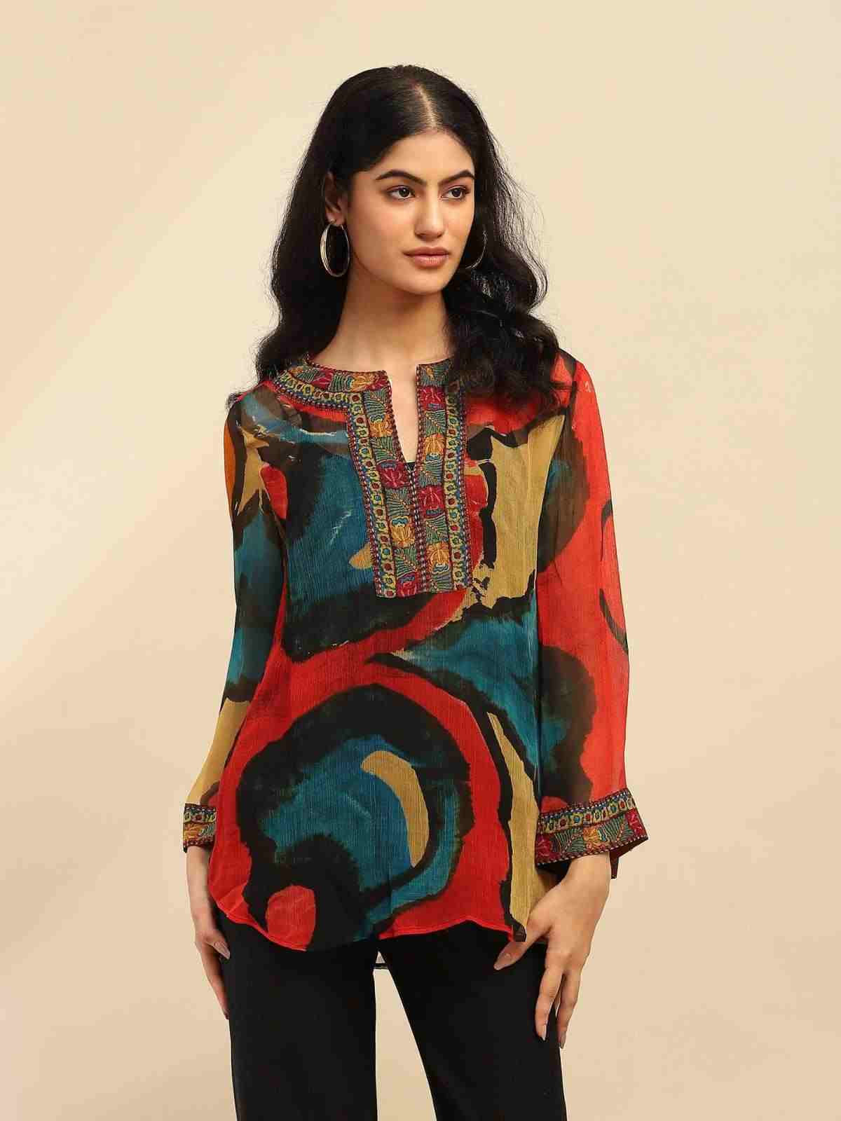 Multi Laurelle Top