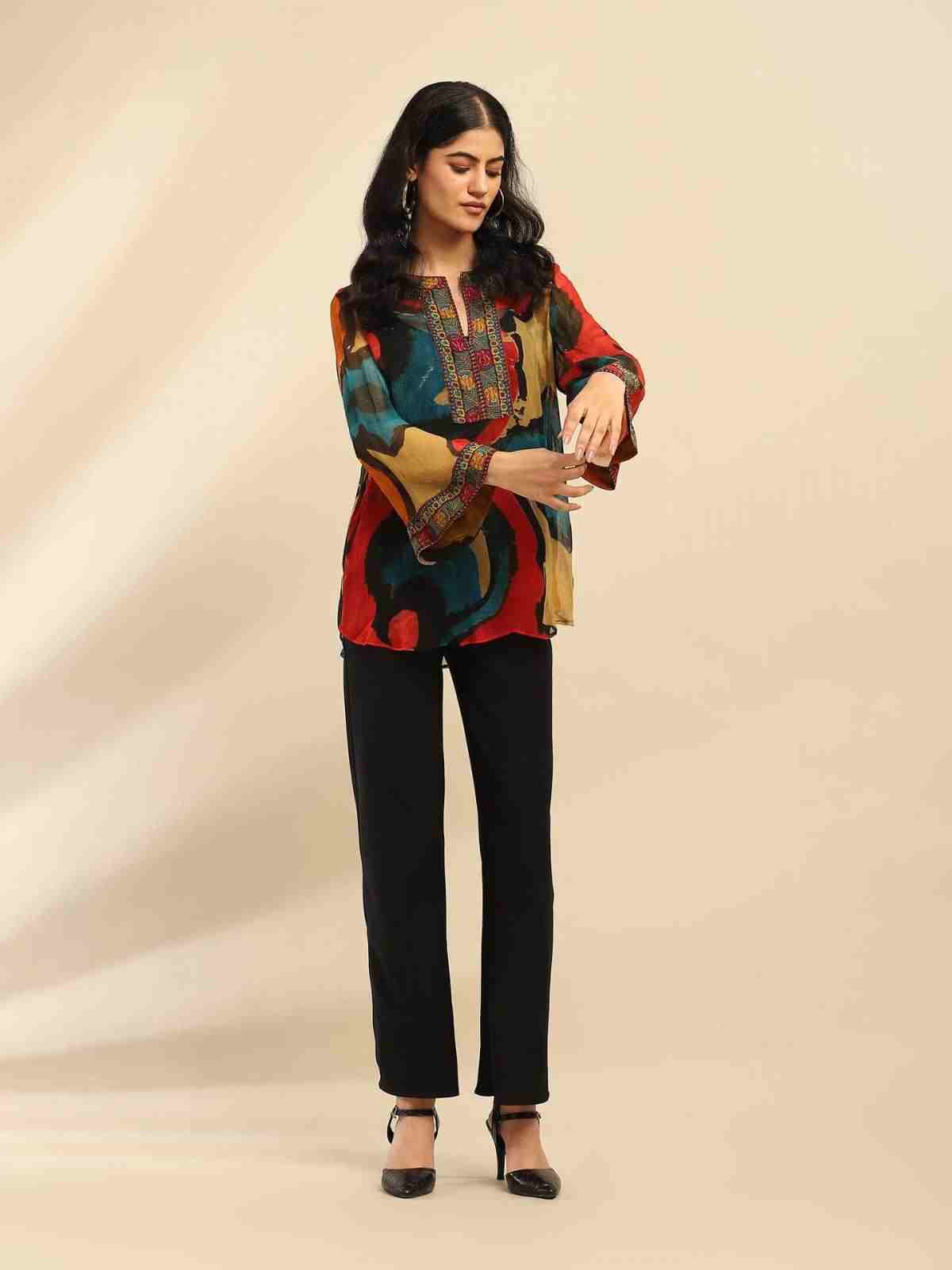Multi Laurelle Top
