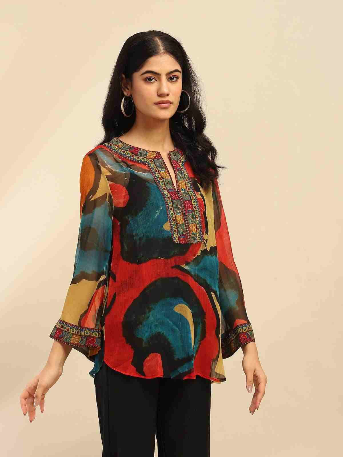 Multi Laurelle Top