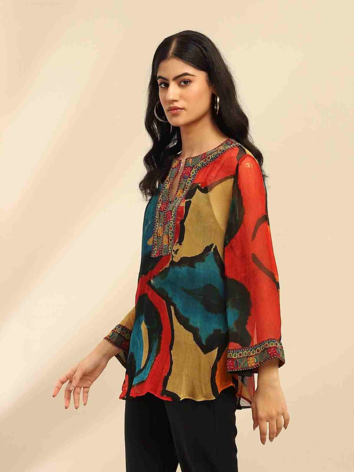 Multi Laurelle Top