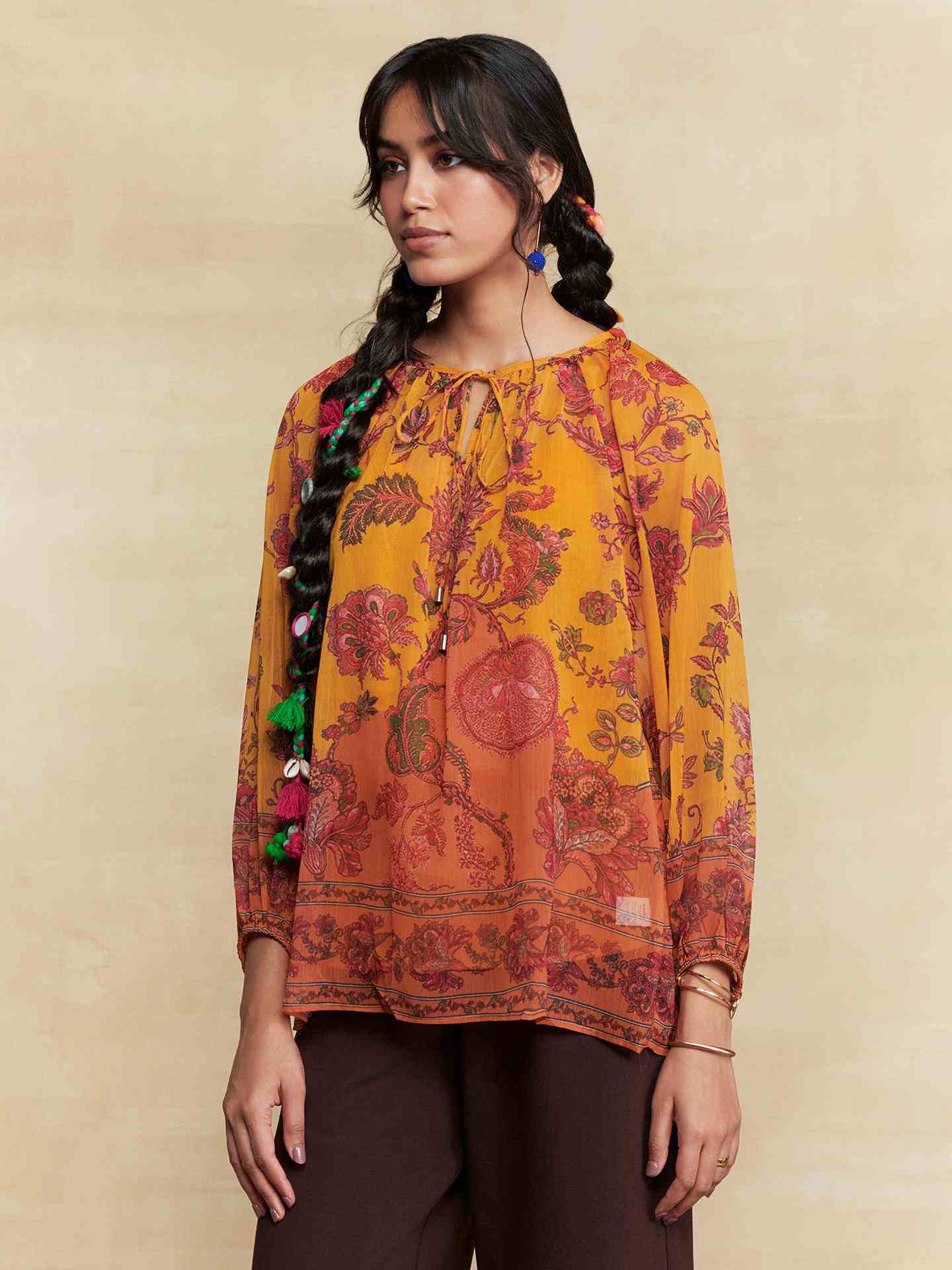 Mustard Shasha Short Top