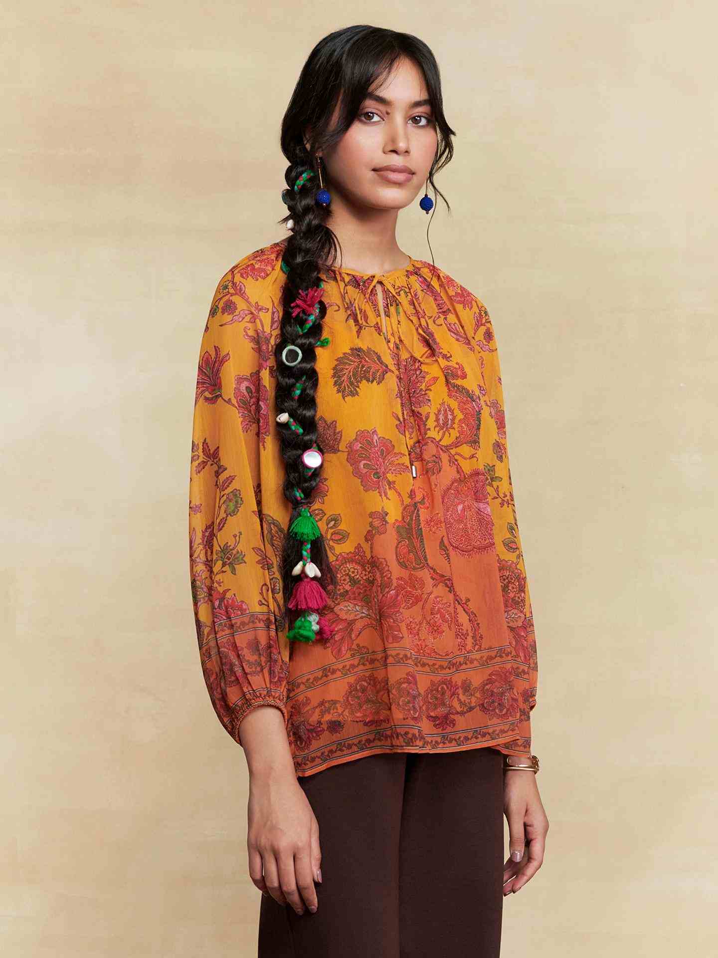 Mustard Shasha Short Top