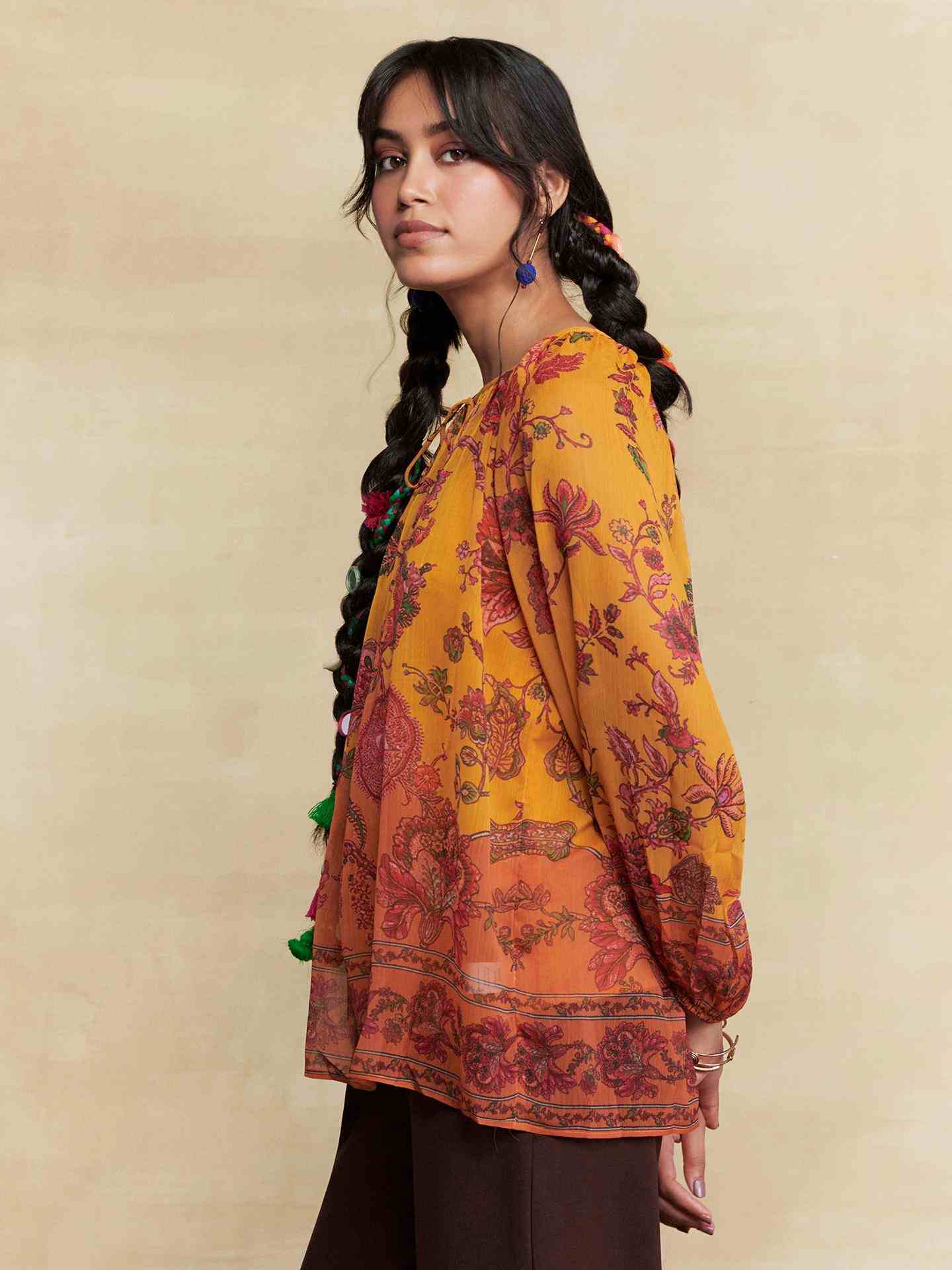 Mustard Shasha Short Top