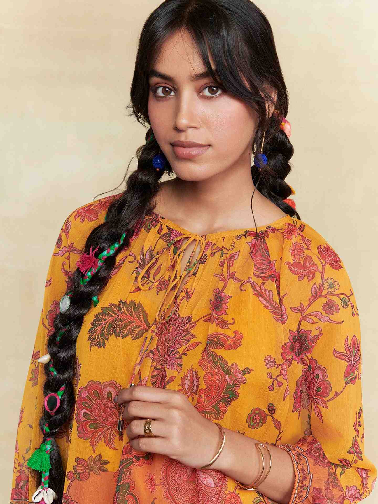 Mustard Shasha Short Top