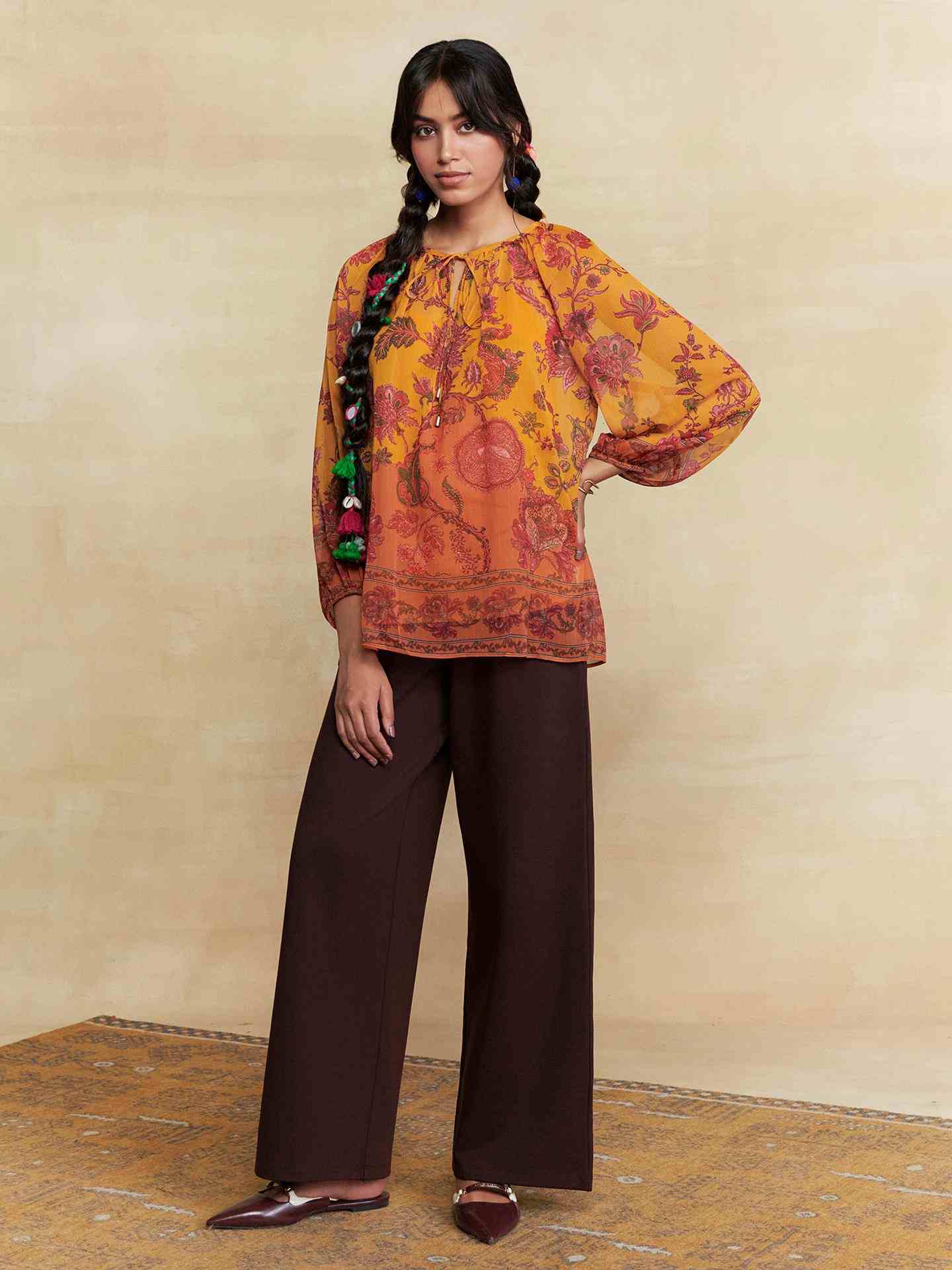 Mustard Shasha Short Top